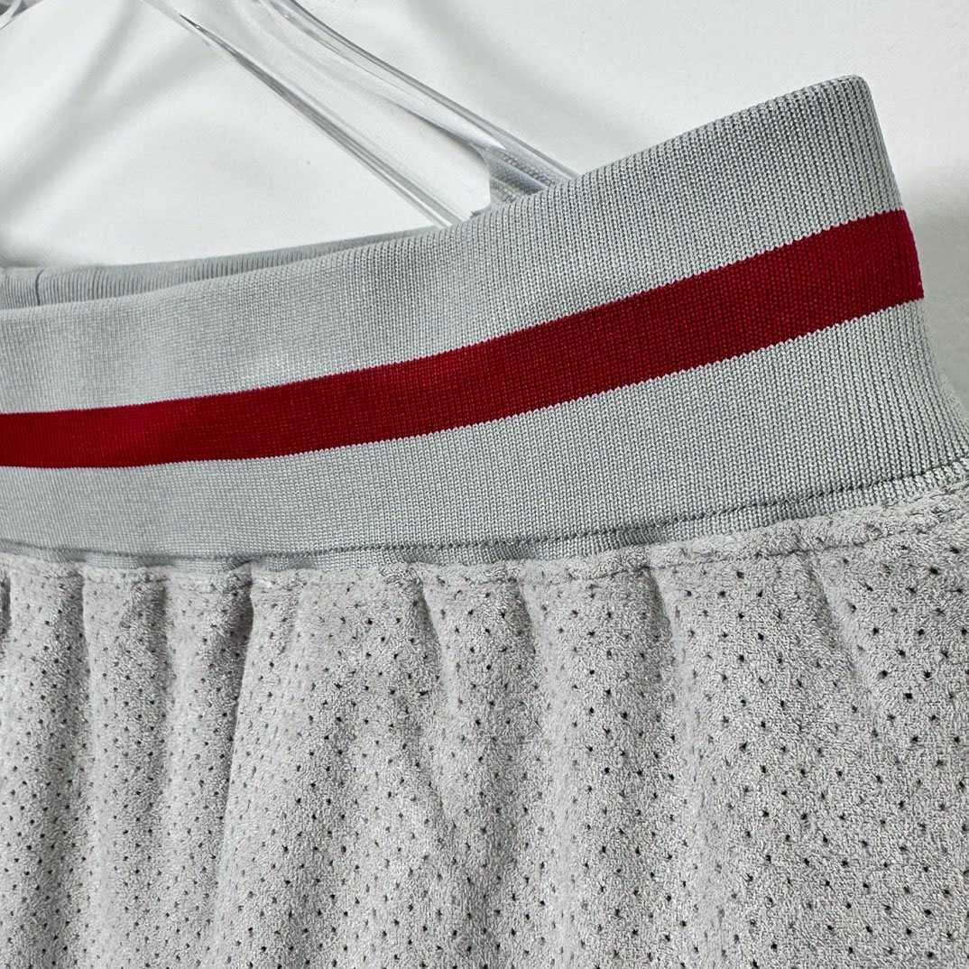 Supreme Ultrasuede Mesh Short 'Grey' - DesignerGu