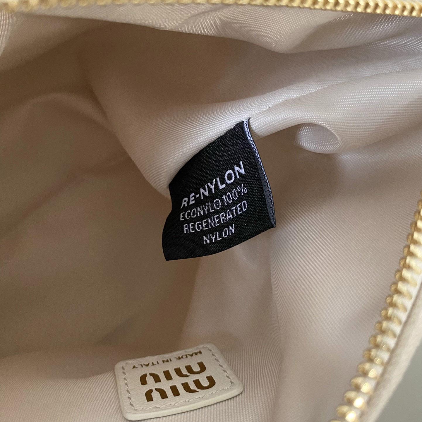 Miu Miu Gabardine Pouch - DesignerGu