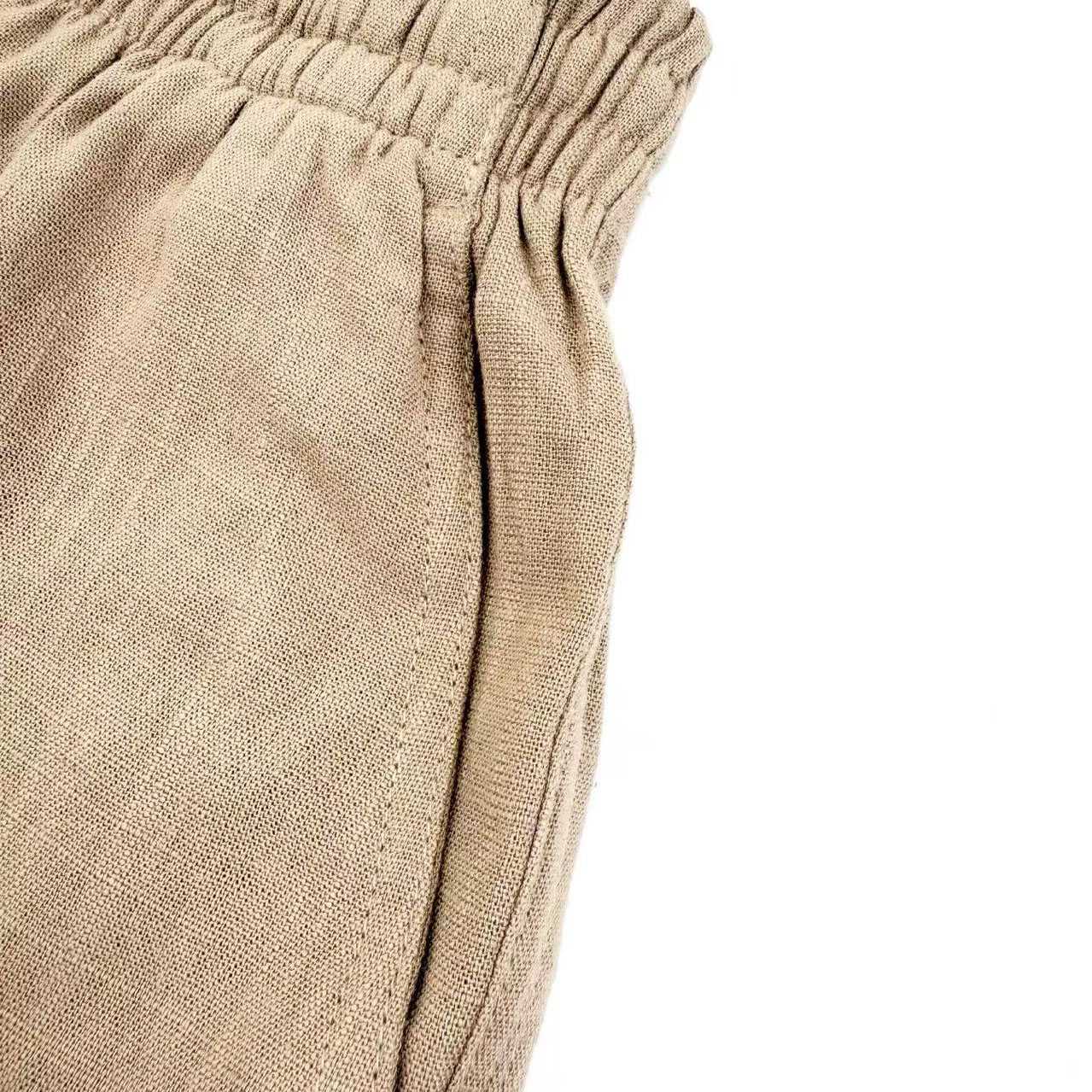 Ralph Lauren Drawstring Linen Shorts - DesignerGu