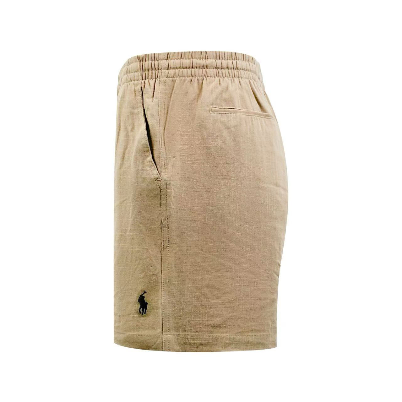 Ralph Lauren Drawstring Linen Shorts - DesignerGu