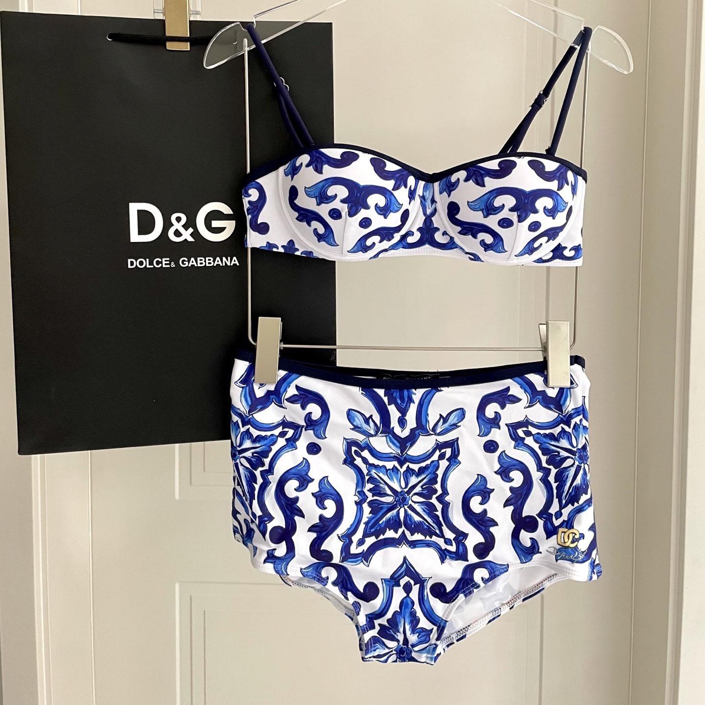 Dolce & Gabbana Two-piece Swimsuit - DesignerGu