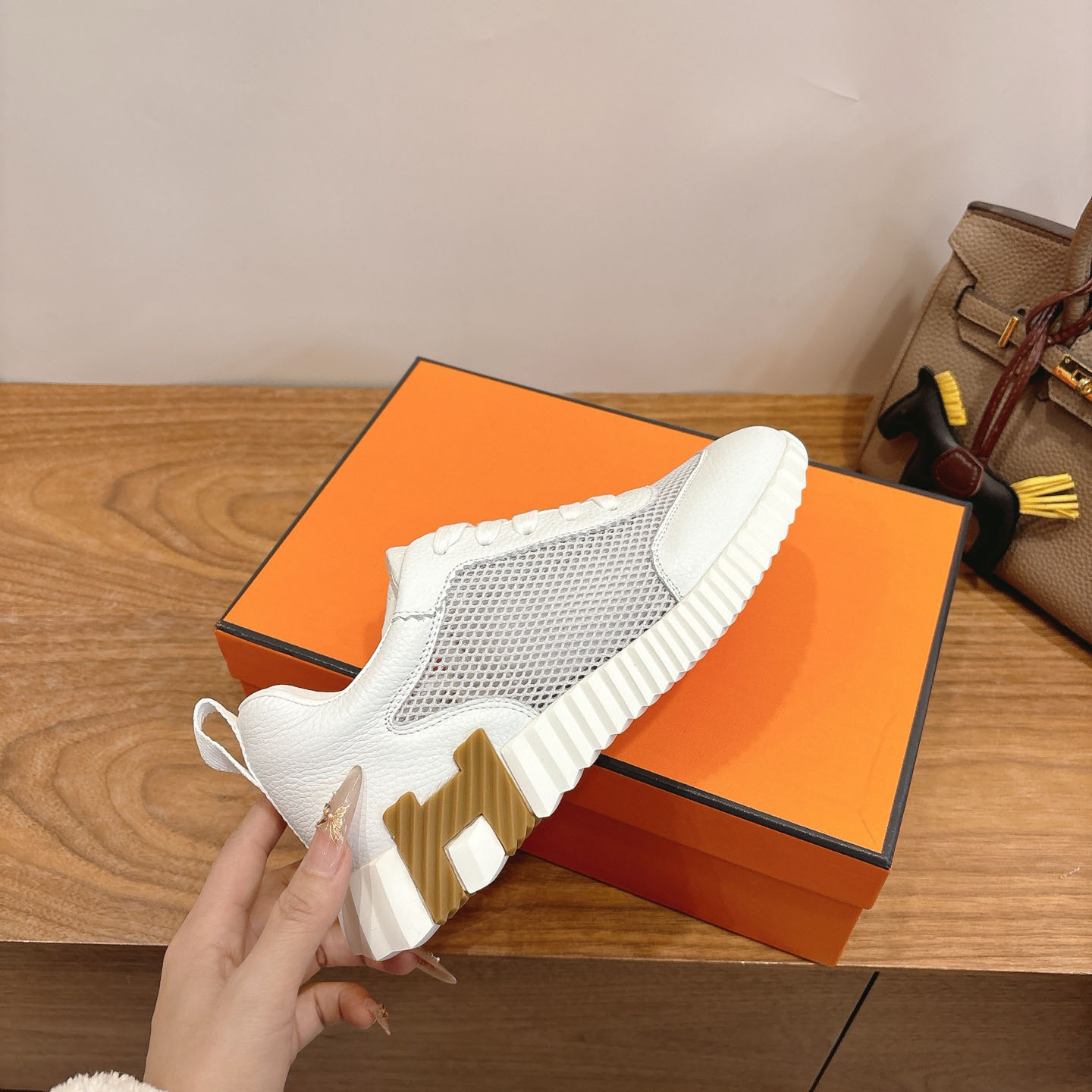 Hermes Bouncing Sneaker - DesignerGu