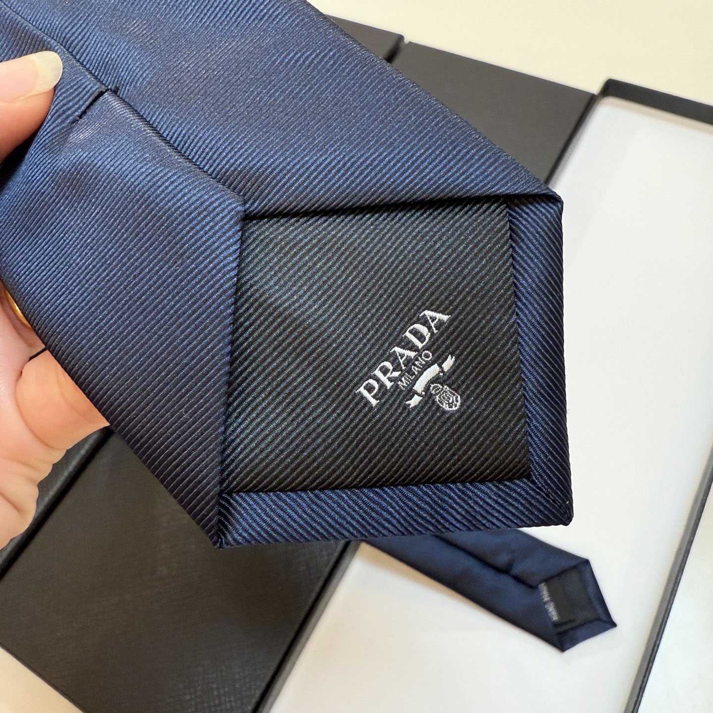 Prada Silk Tie - DesignerGu