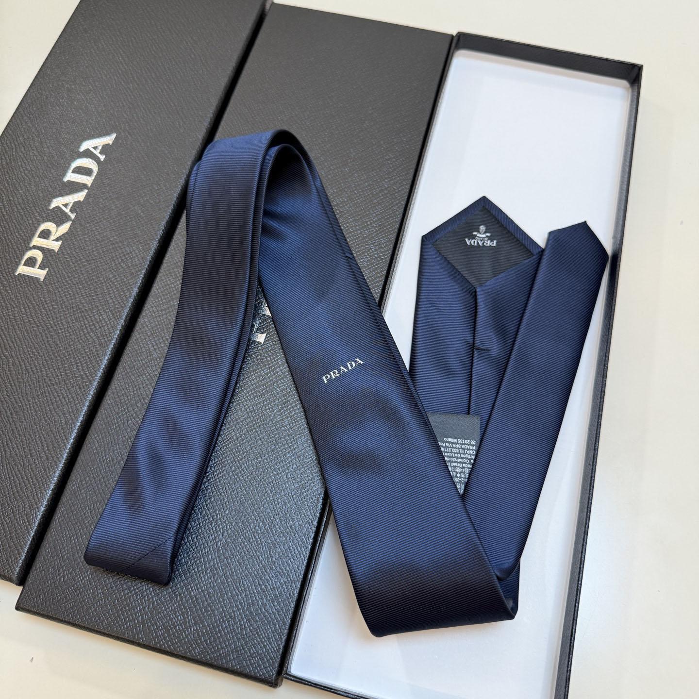 Prada Silk Tie - DesignerGu