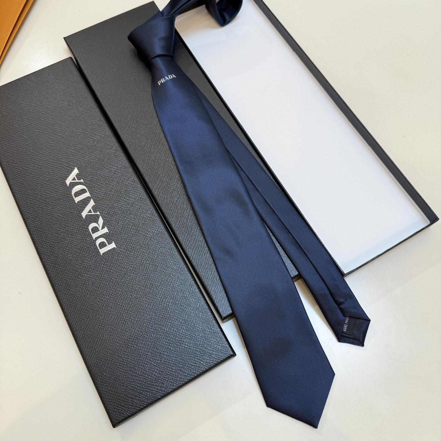 Prada Silk Tie - DesignerGu