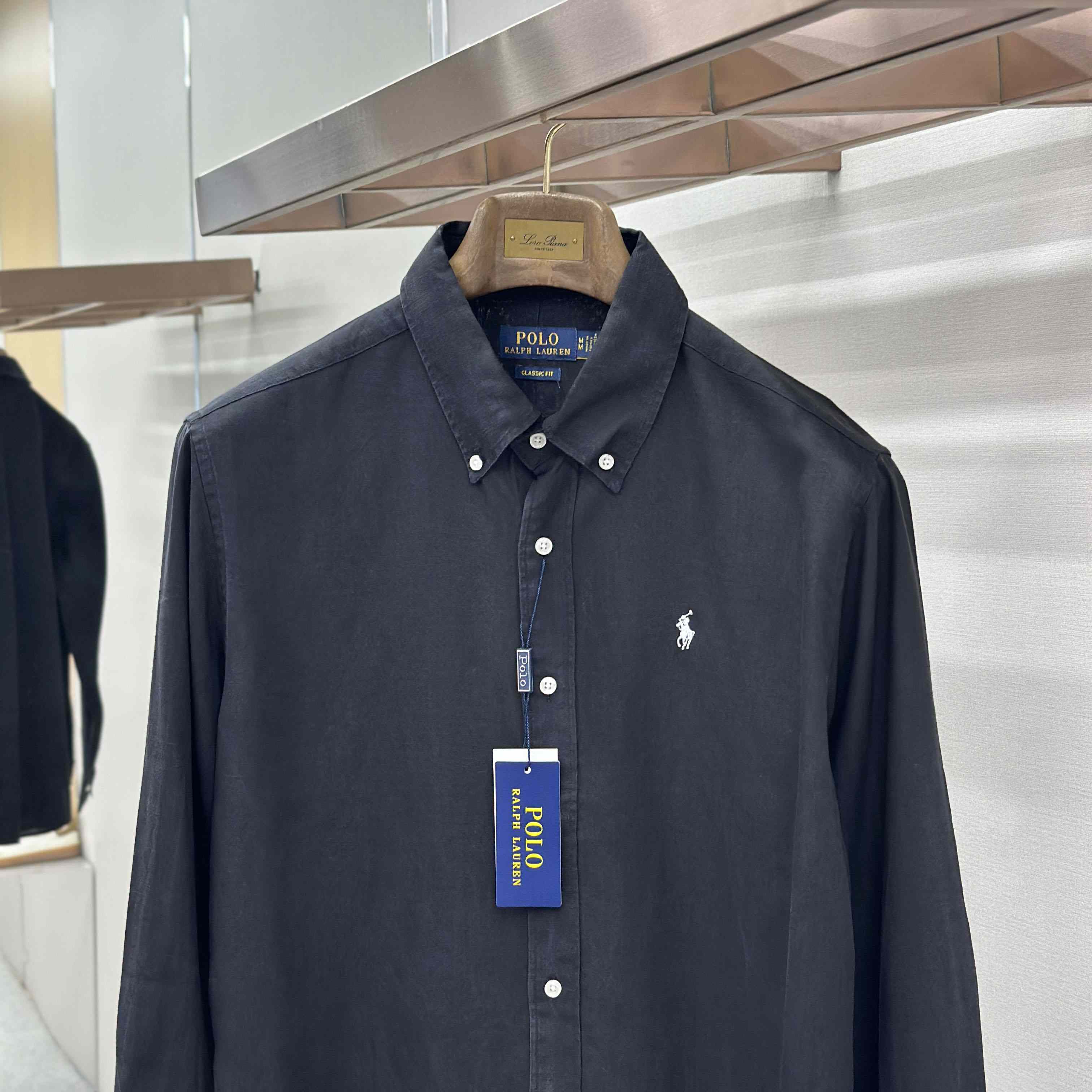  Ralph Lauren Classic Fit Linen Shirt - DesignerGu
