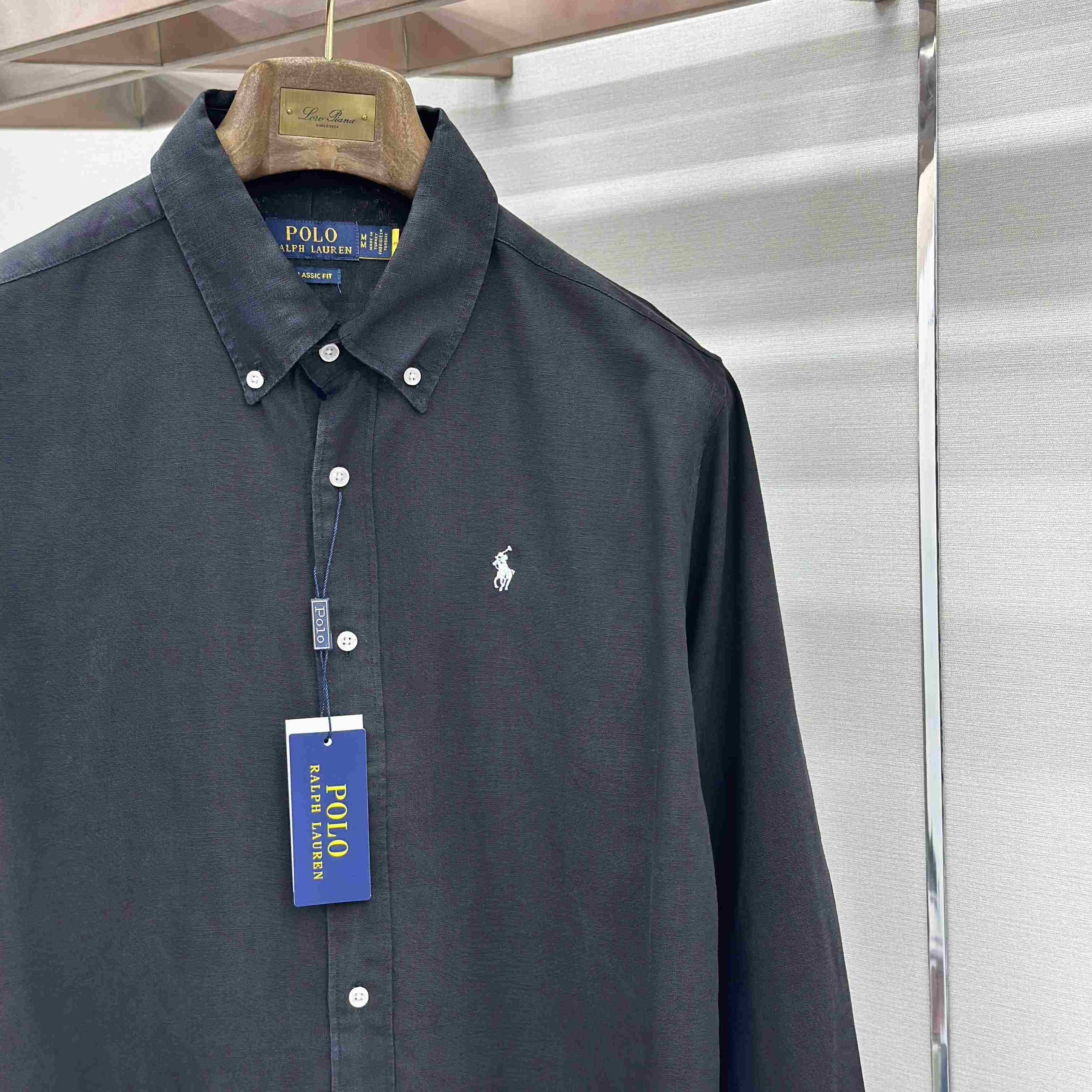  Ralph Lauren Classic Fit Linen Shirt - DesignerGu
