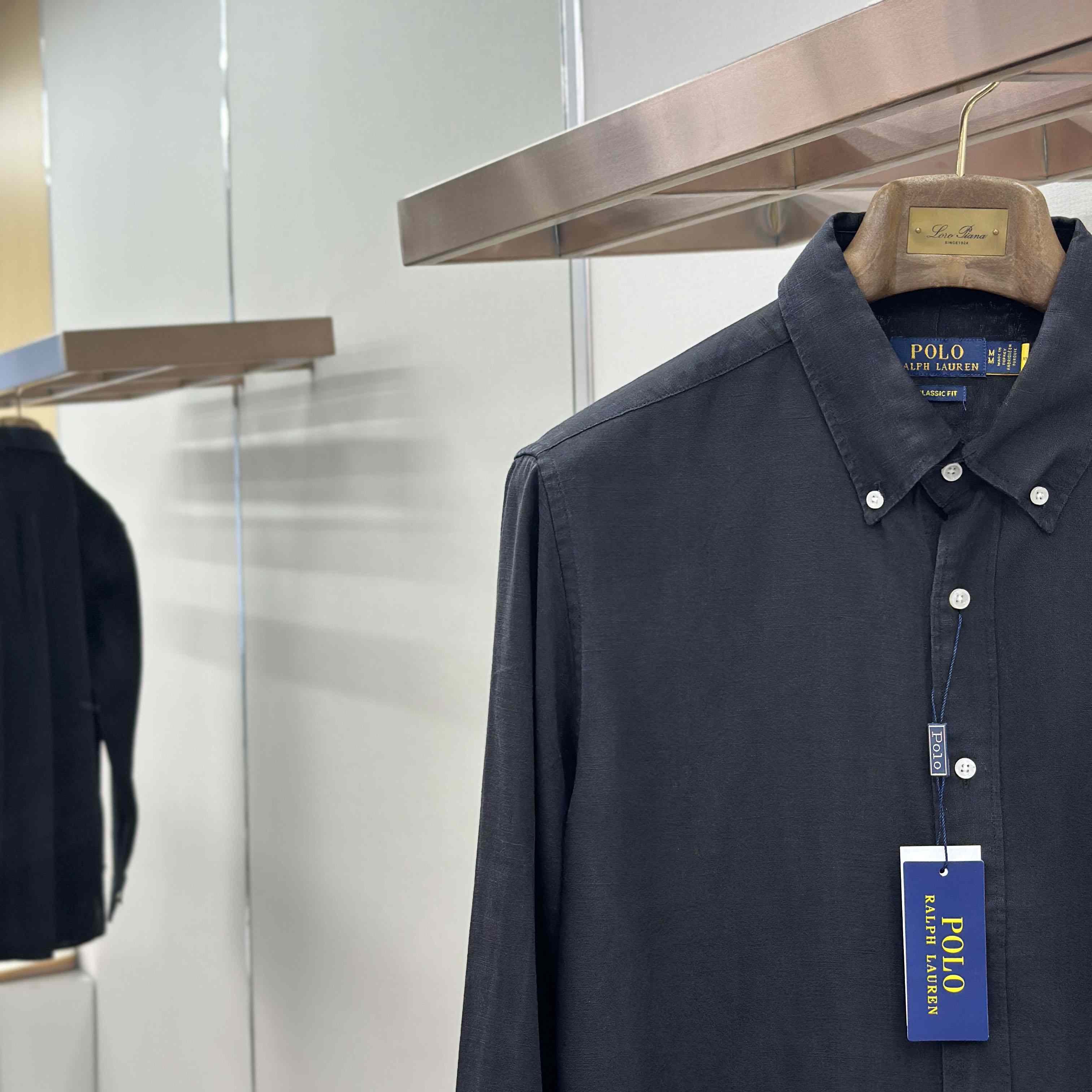  Ralph Lauren Classic Fit Linen Shirt - DesignerGu