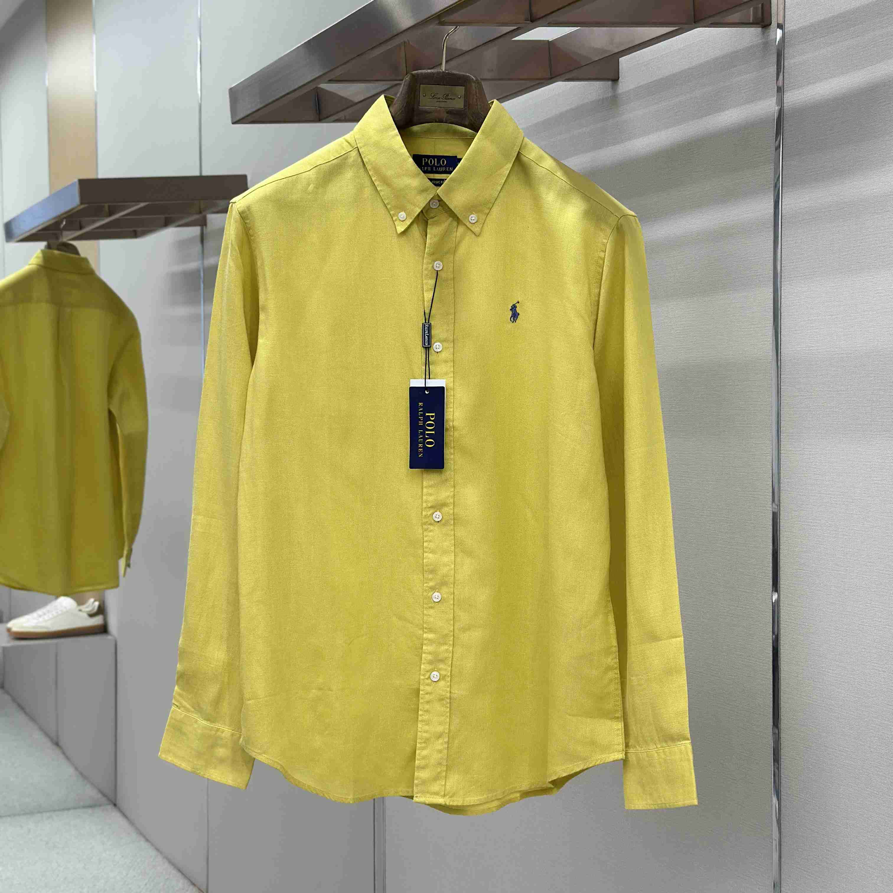  Ralph Lauren Classic Fit Linen Shirt - DesignerGu