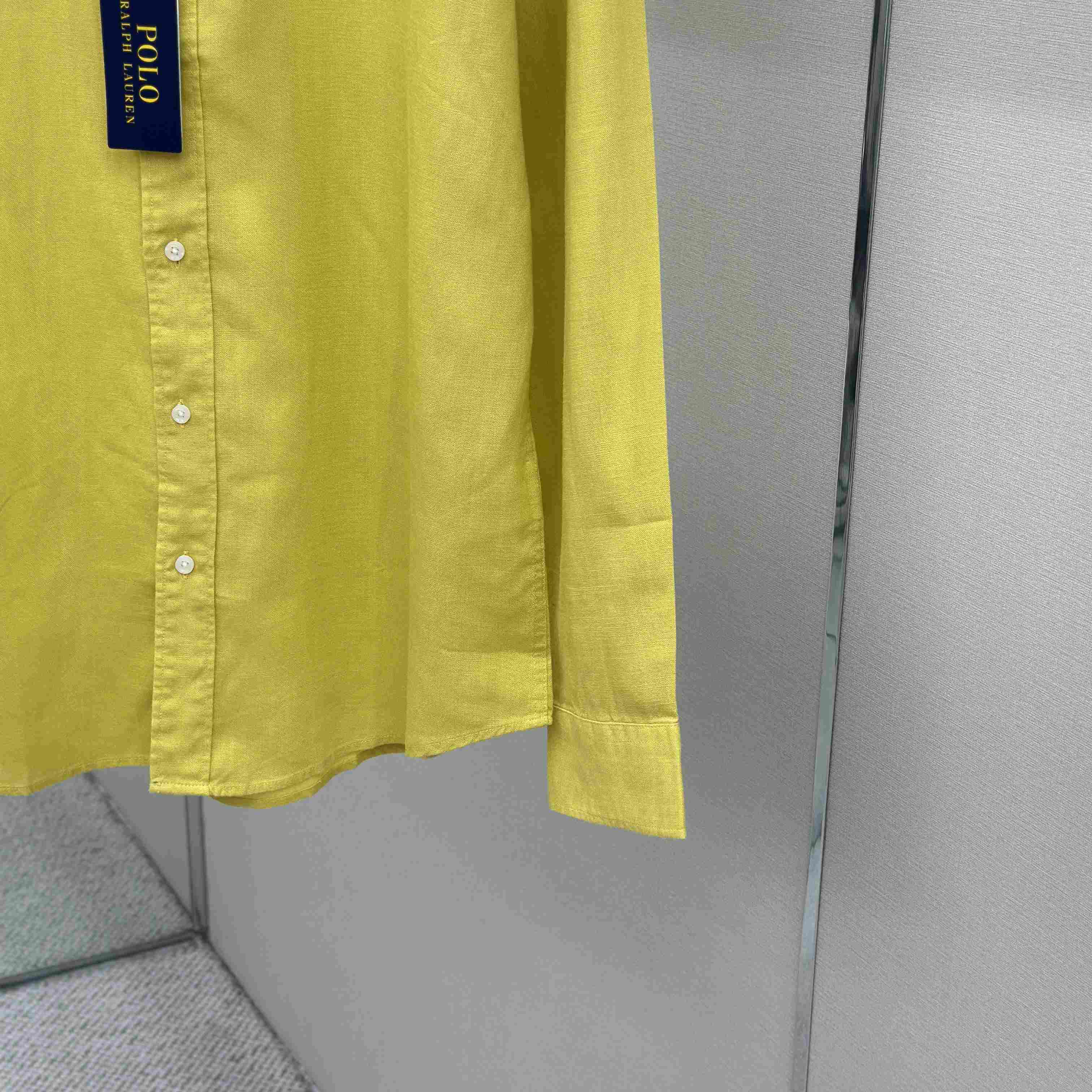  Ralph Lauren Classic Fit Linen Shirt - DesignerGu