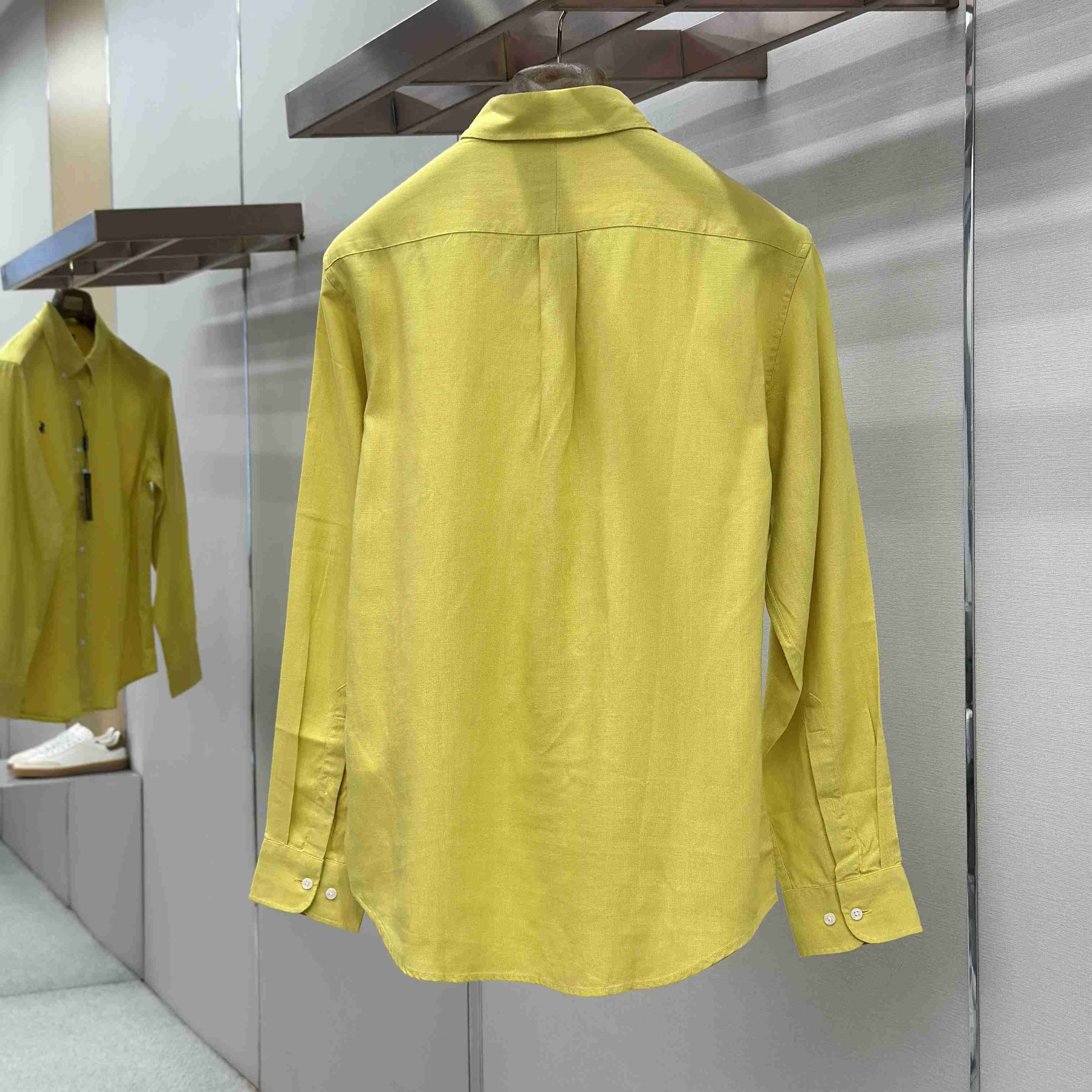  Ralph Lauren Classic Fit Linen Shirt - DesignerGu