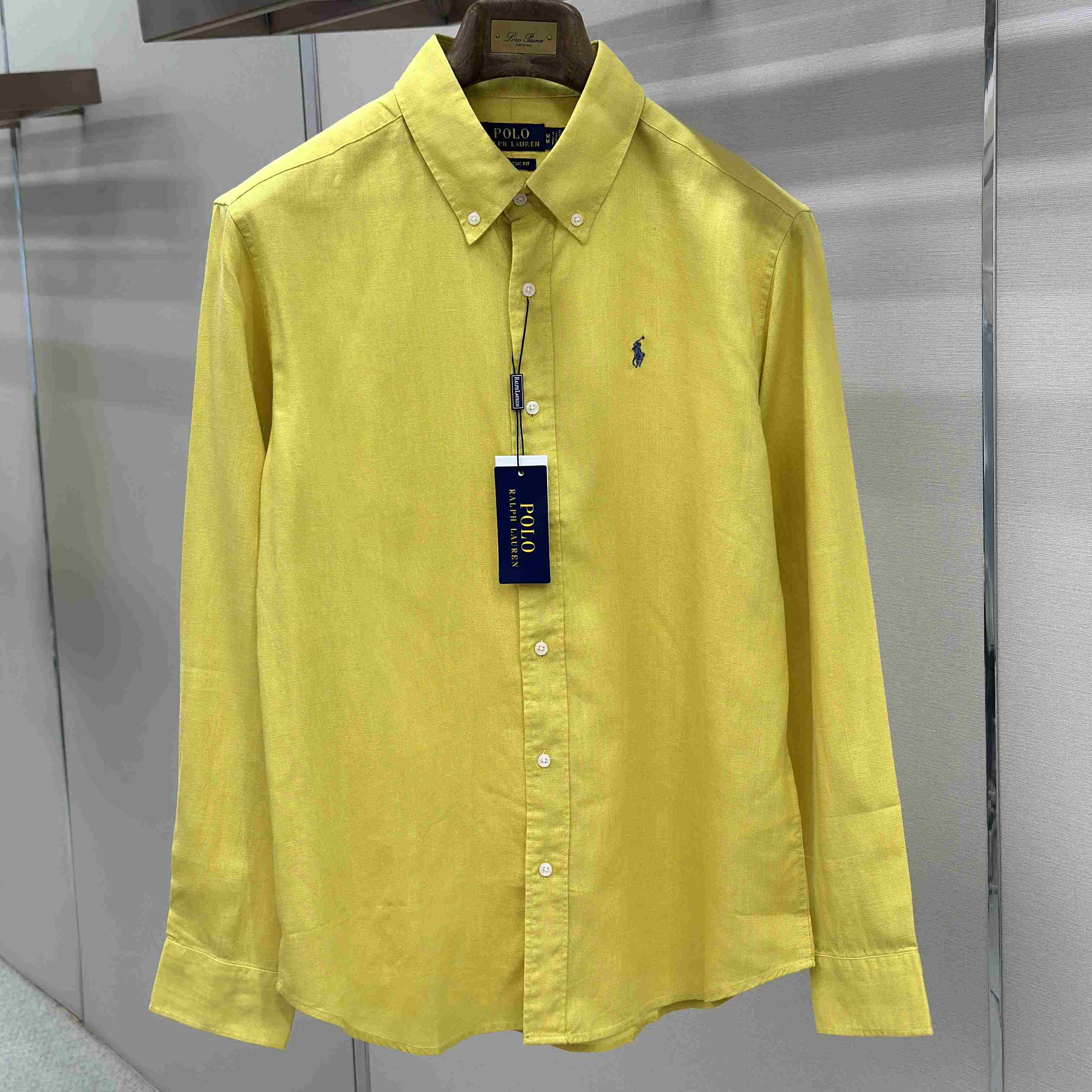  Ralph Lauren Classic Fit Linen Shirt - DesignerGu