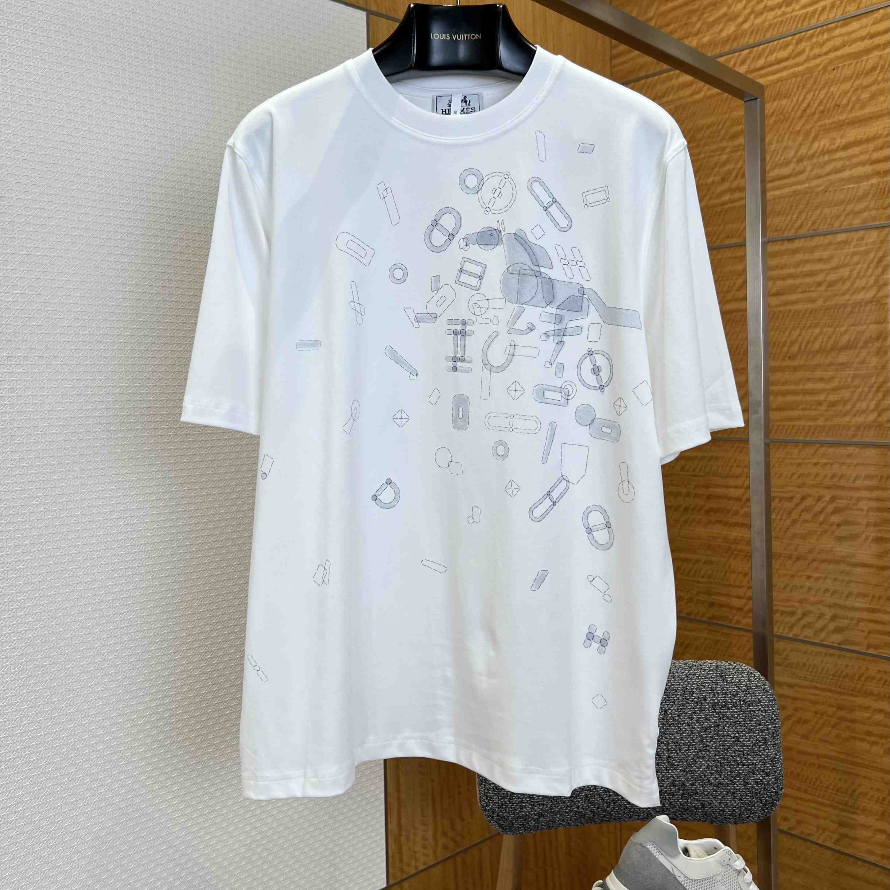 Hermes "Fragments Equestres" T-shirt - DesignerGu
