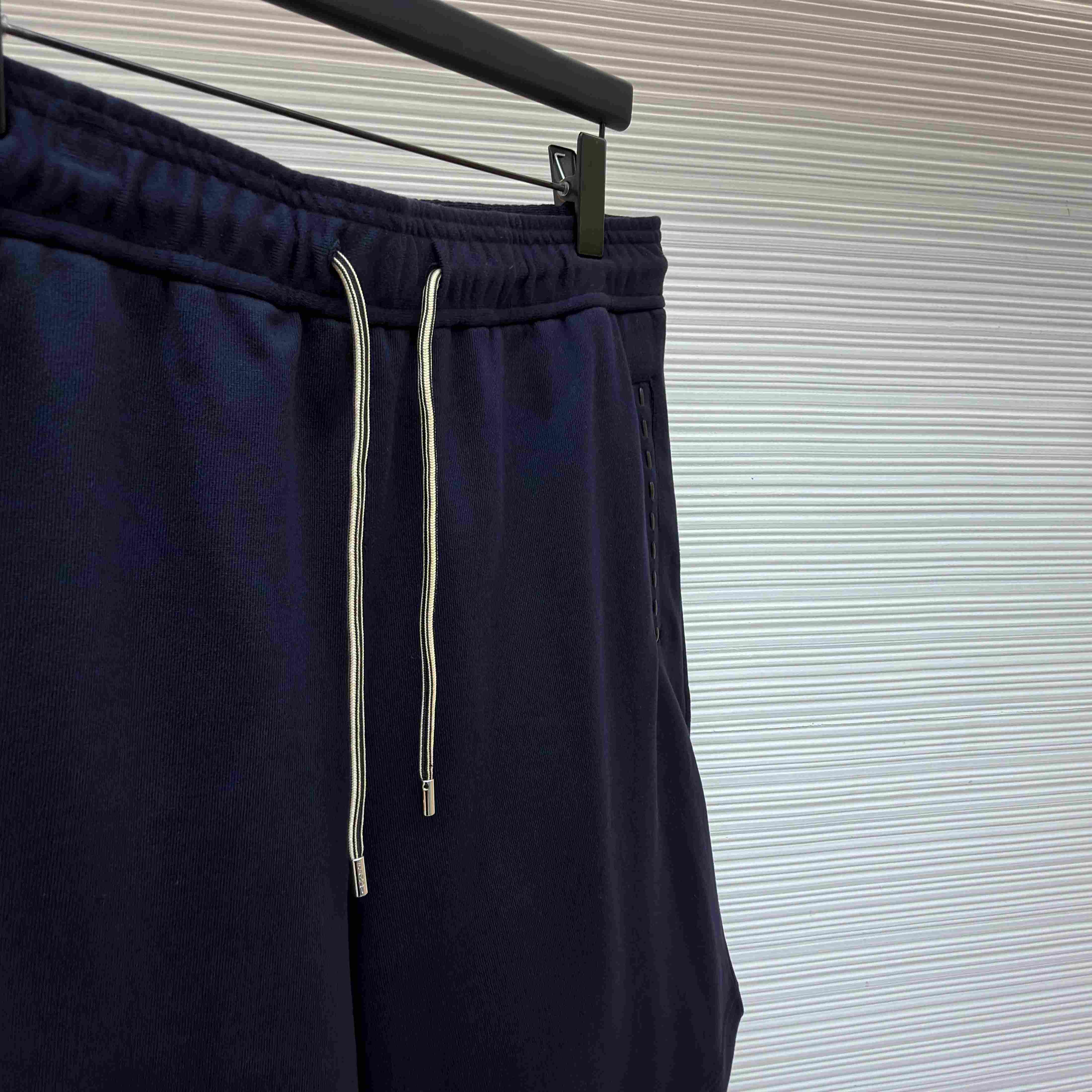 Fendi Navy Blue Cotton Shorts - DesignerGu