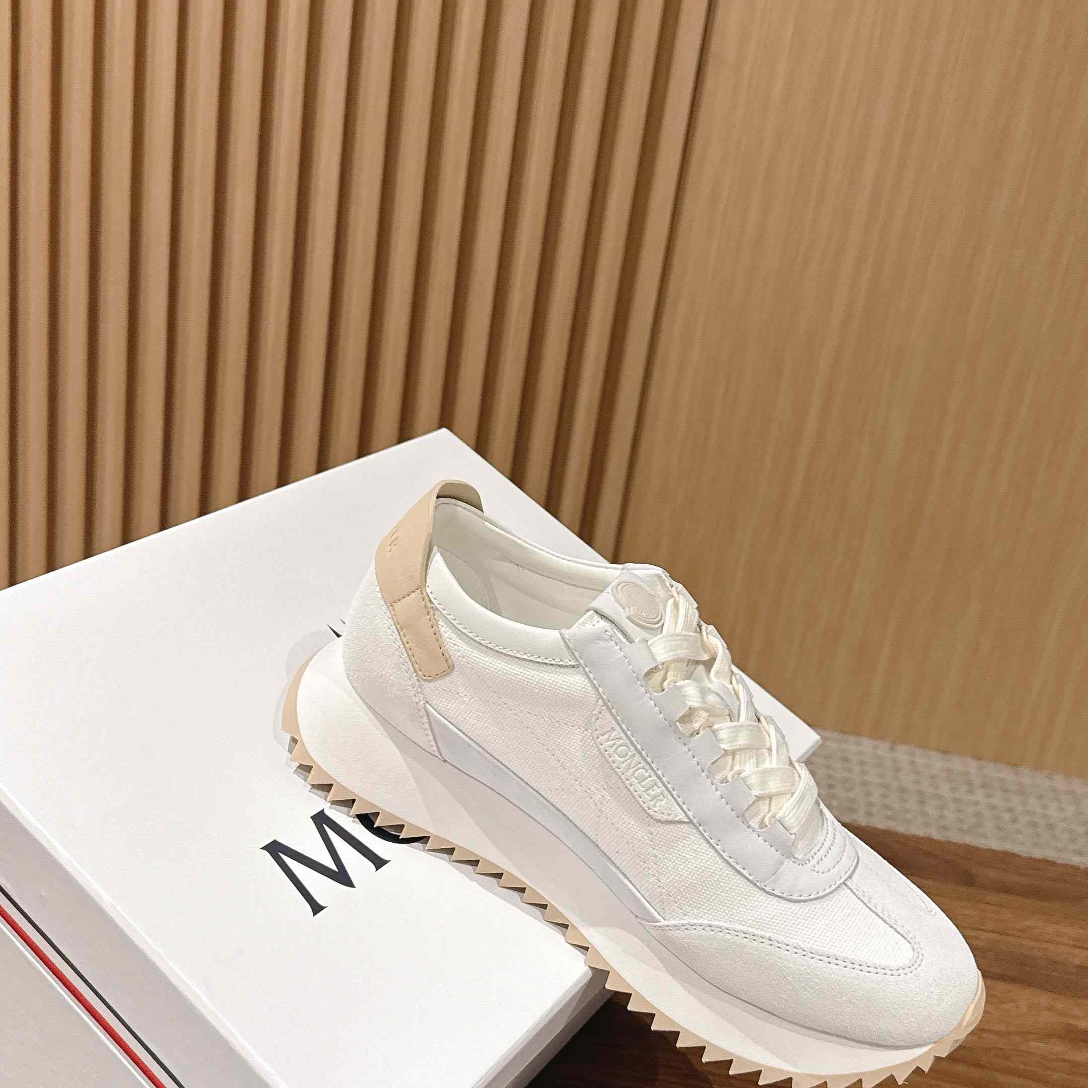 Moncler Pacey2 Suede & Nubuck Sneakers - DesignerGu