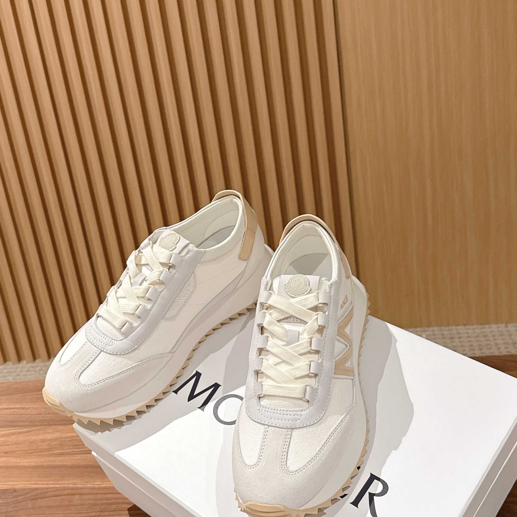 Moncler Pacey2 Suede & Nubuck Sneakers - DesignerGu