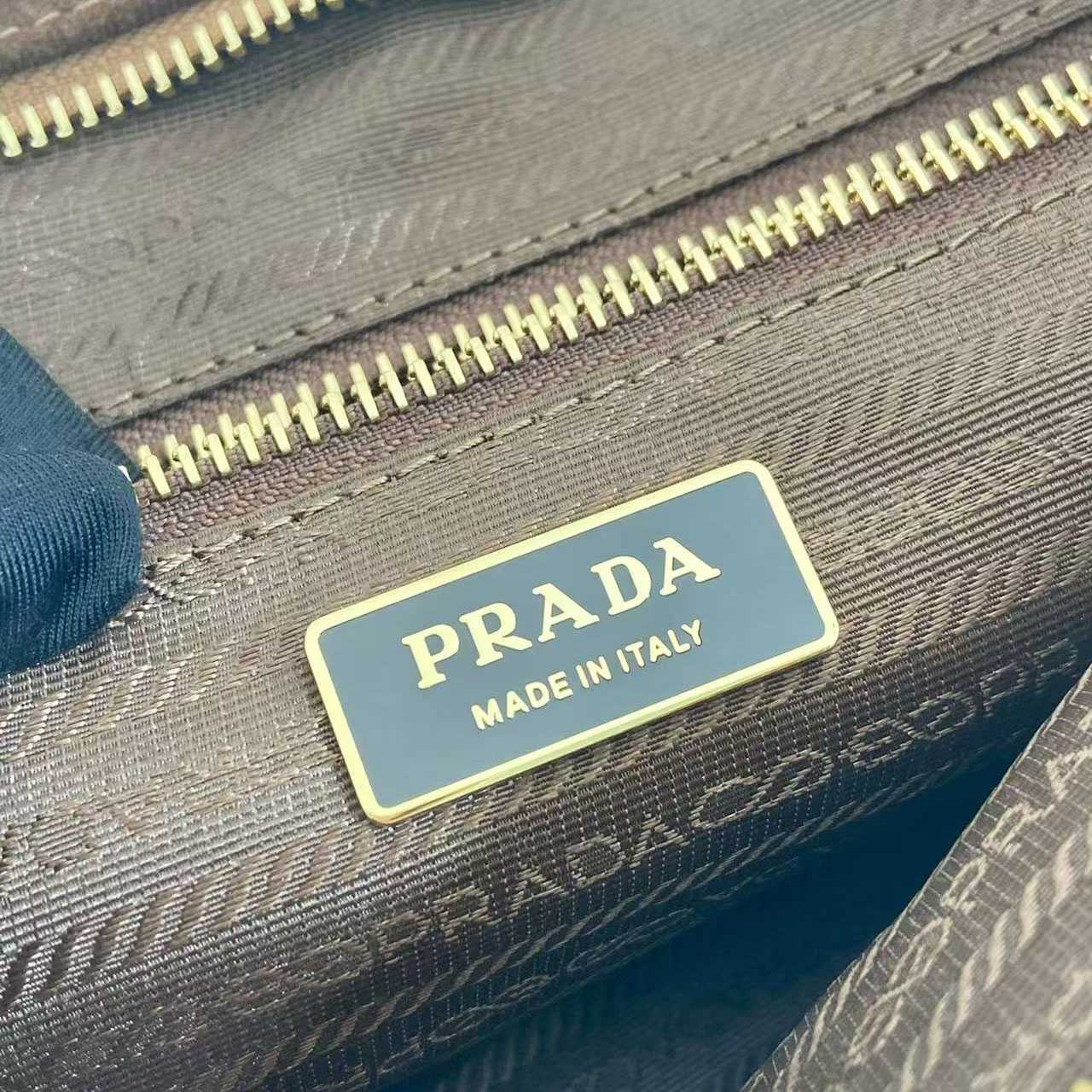 Prada Prada Bonnie Large Suede Handbag - DesignerGu