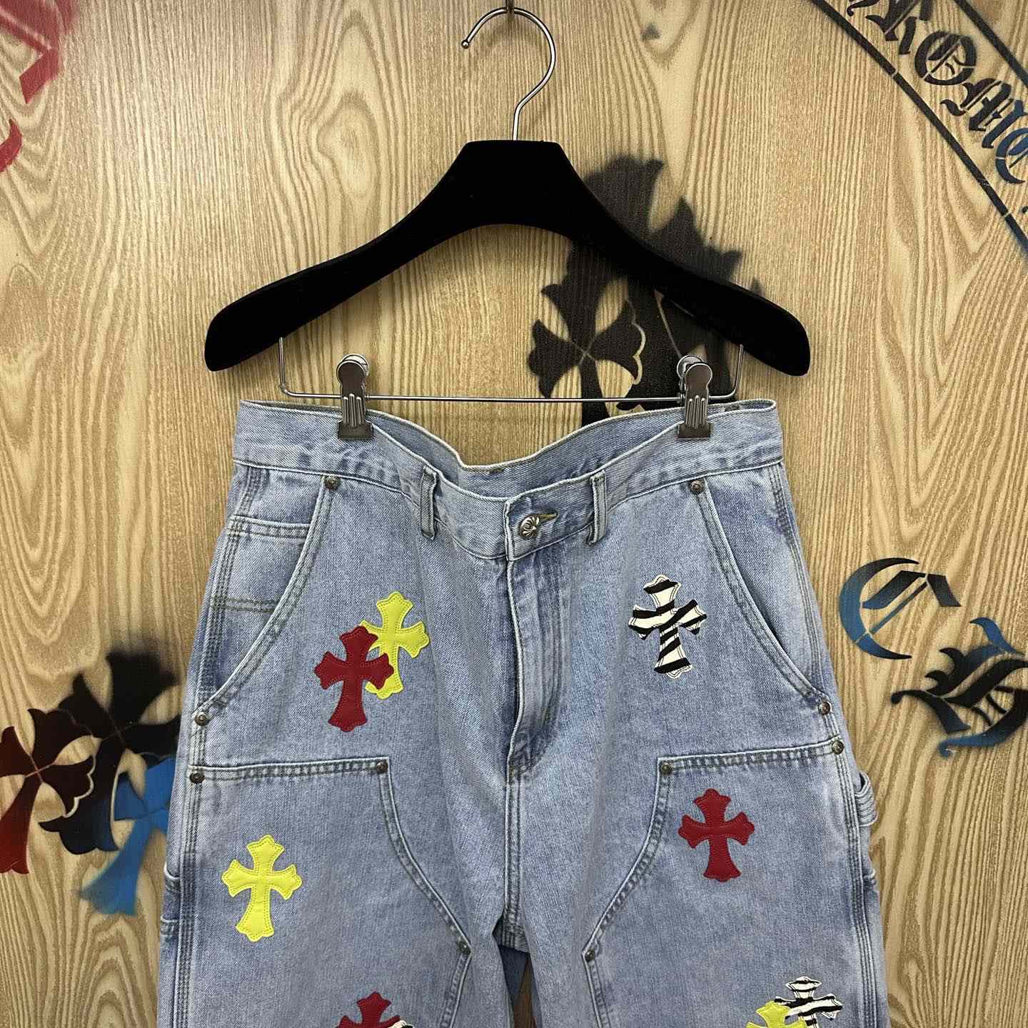 Chrome Hearts Denim Shorts - DesignerGu