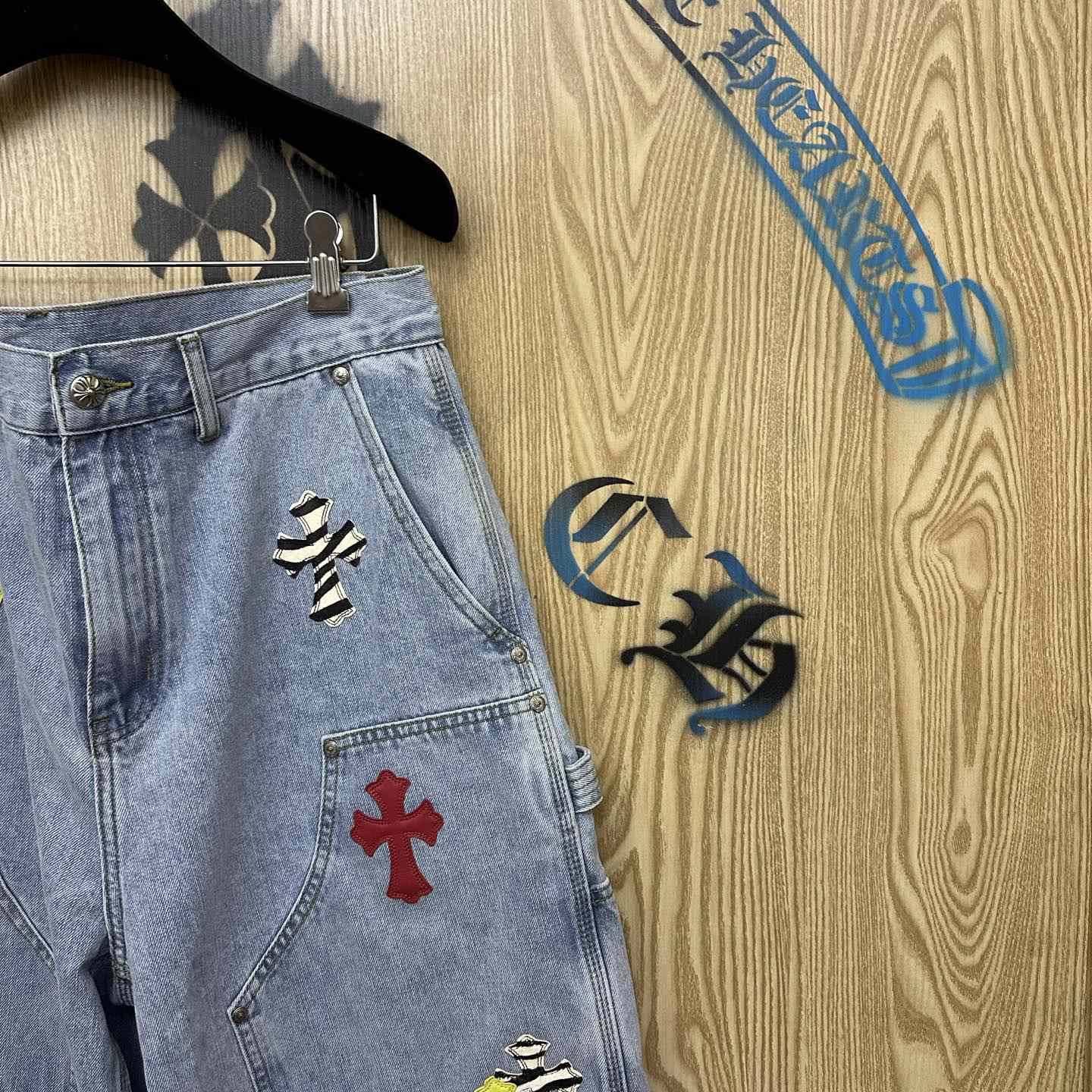Chrome Hearts Denim Shorts - DesignerGu