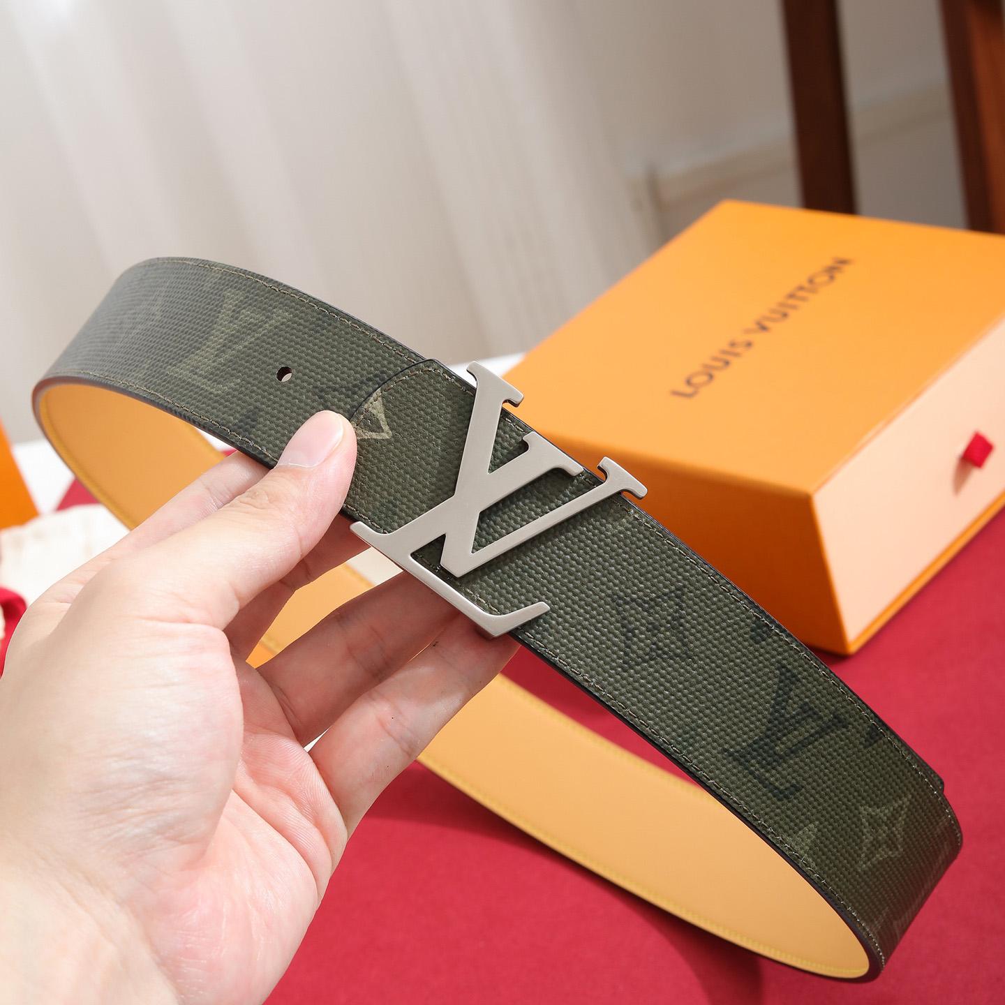 Louis Vuitton LV Initiales Monogram Surplus 40mm Belt - DesignerGu