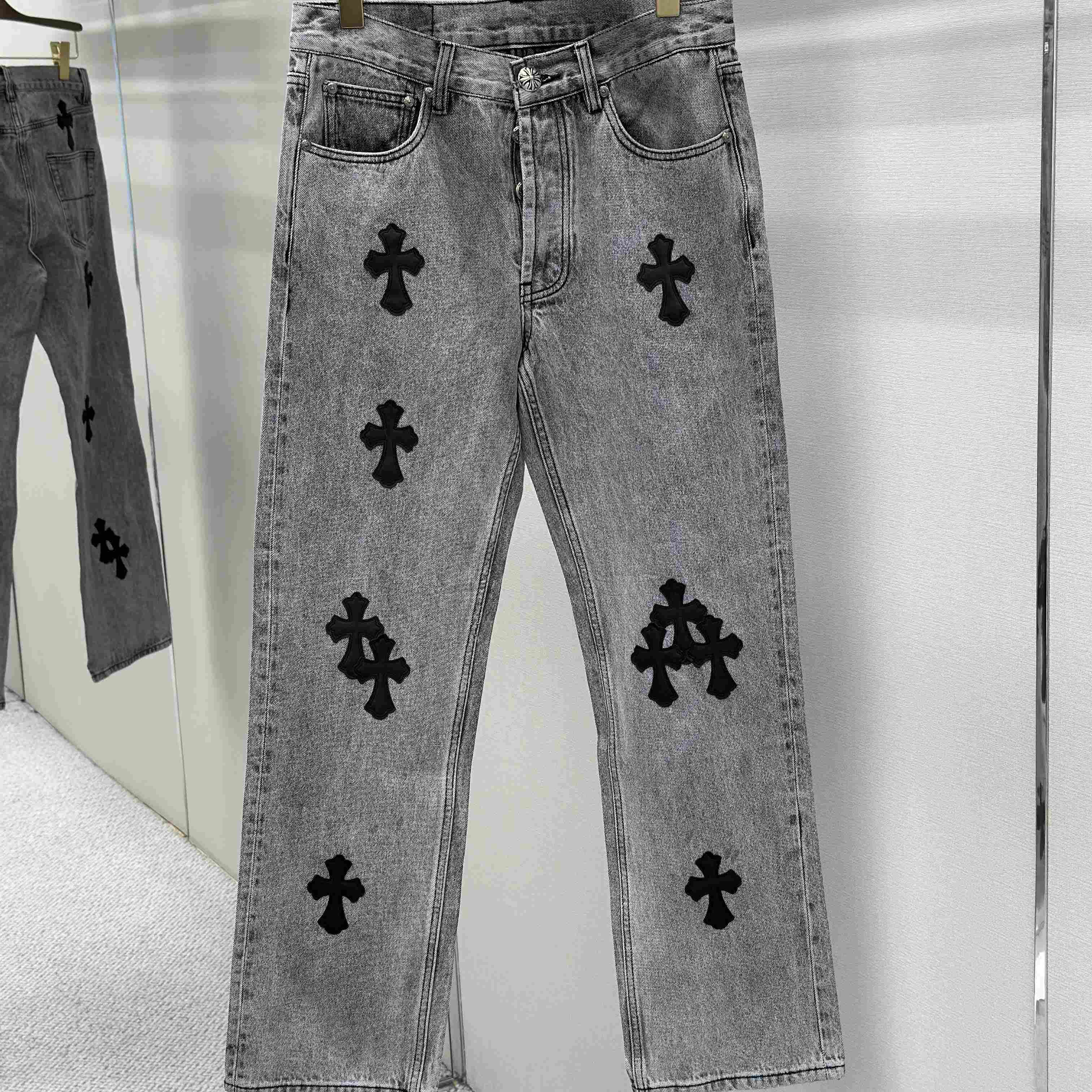 Chrome Hearts Jeans - DesignerGu