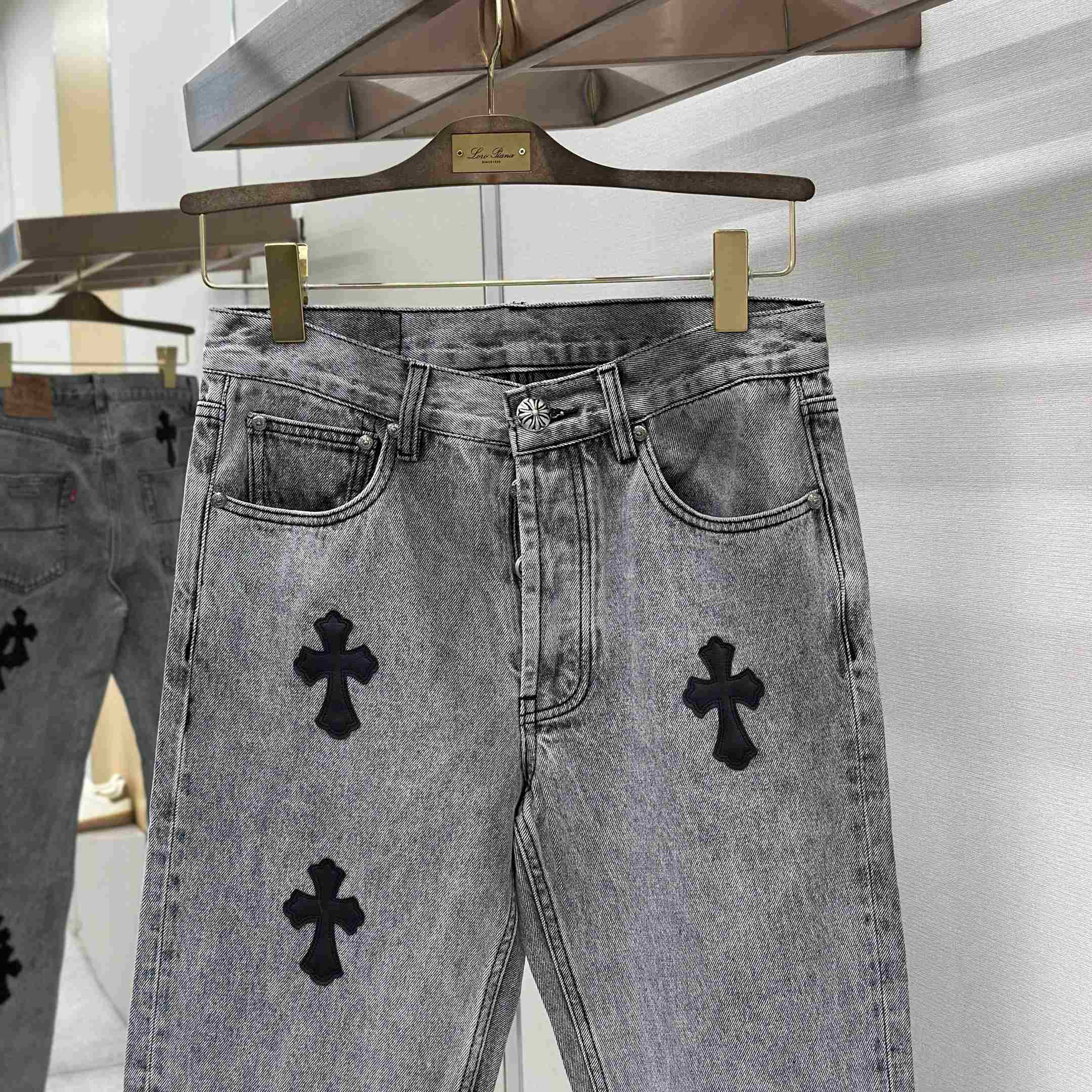 Chrome Hearts Jeans - DesignerGu