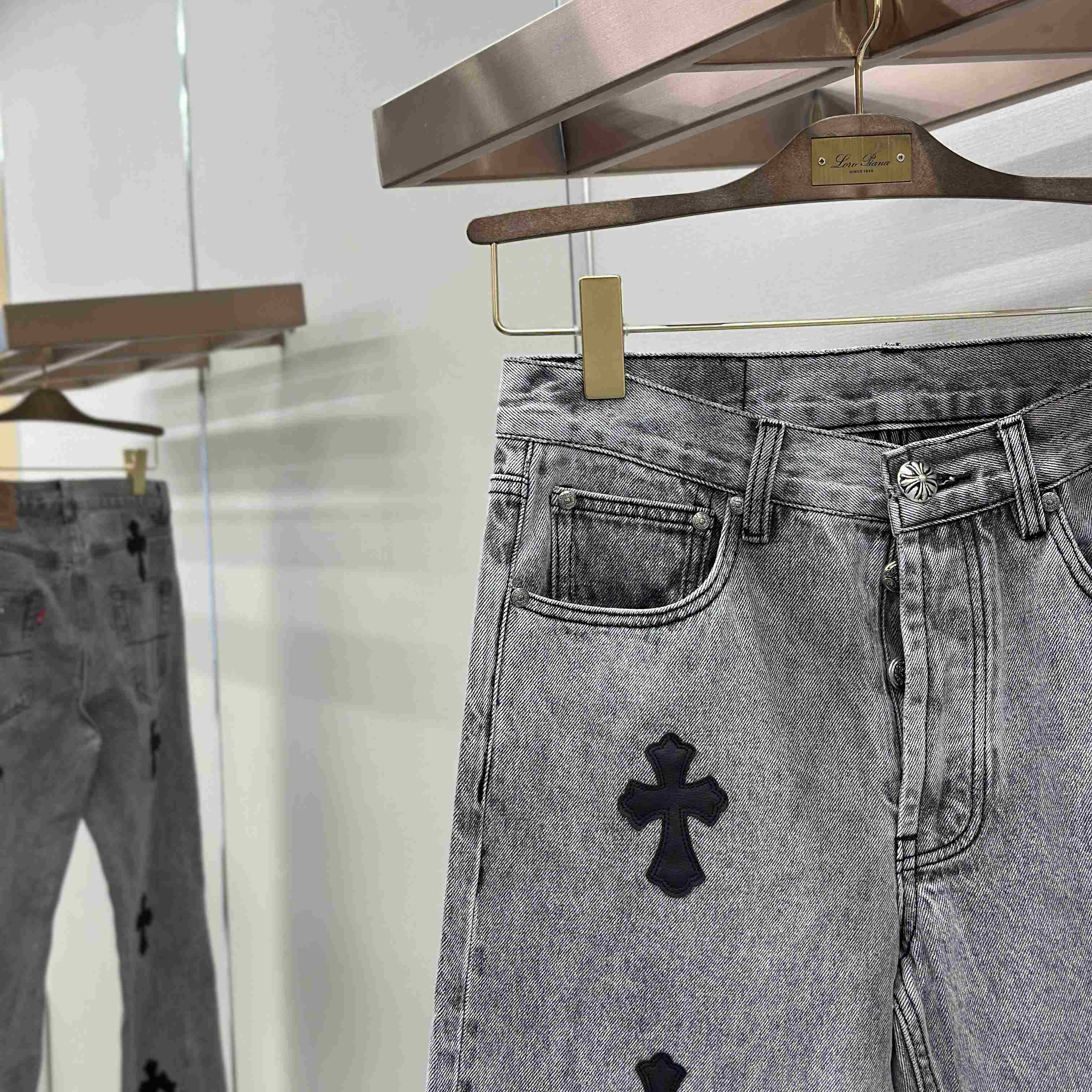 Chrome Hearts Jeans - DesignerGu