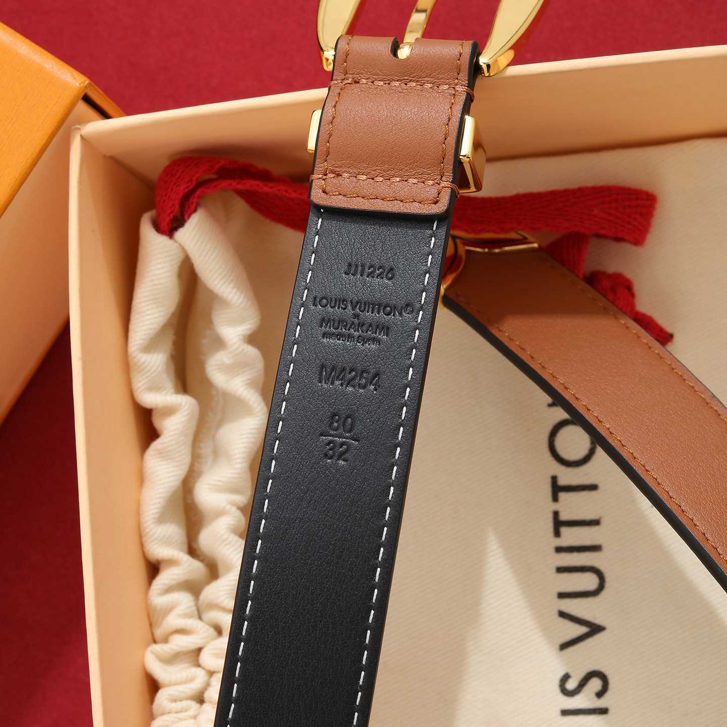 Louis Vuitton LV Dust 25mm Belt - DesignerGu
