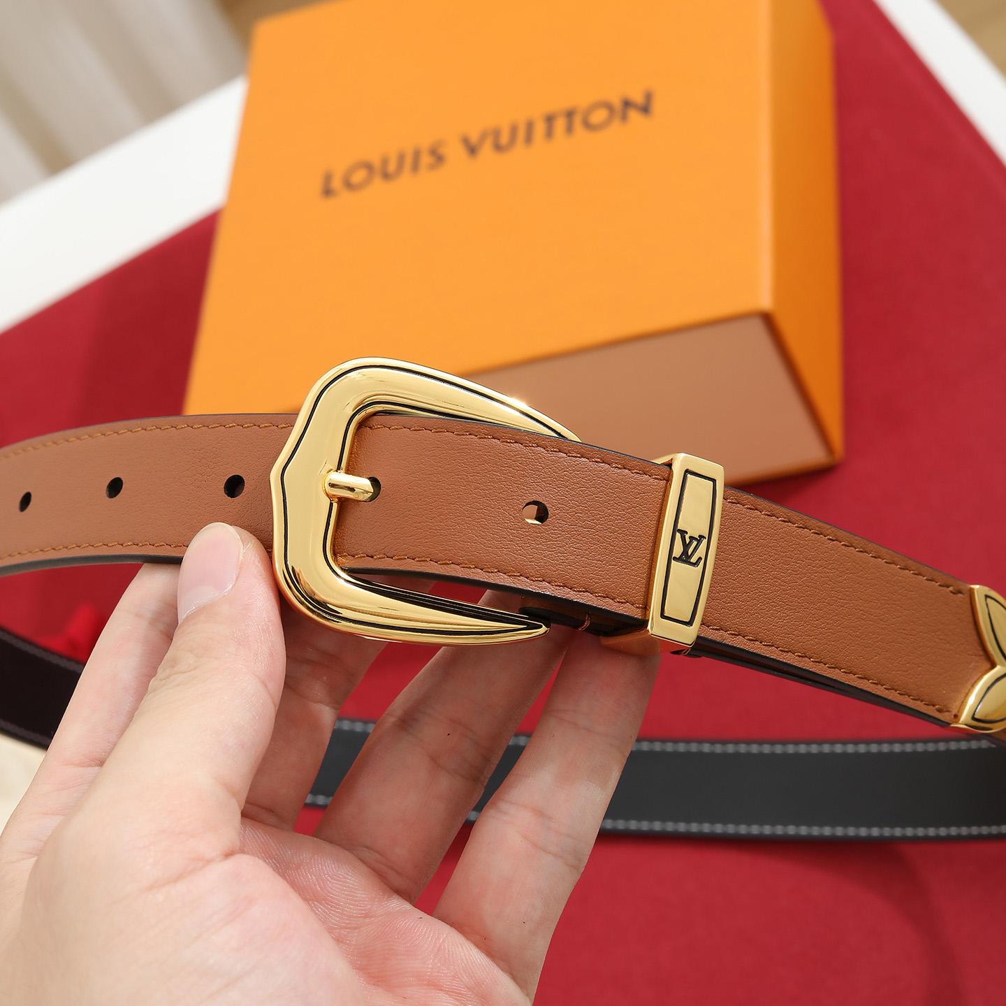 Louis Vuitton LV Dust 25mm Belt - DesignerGu
