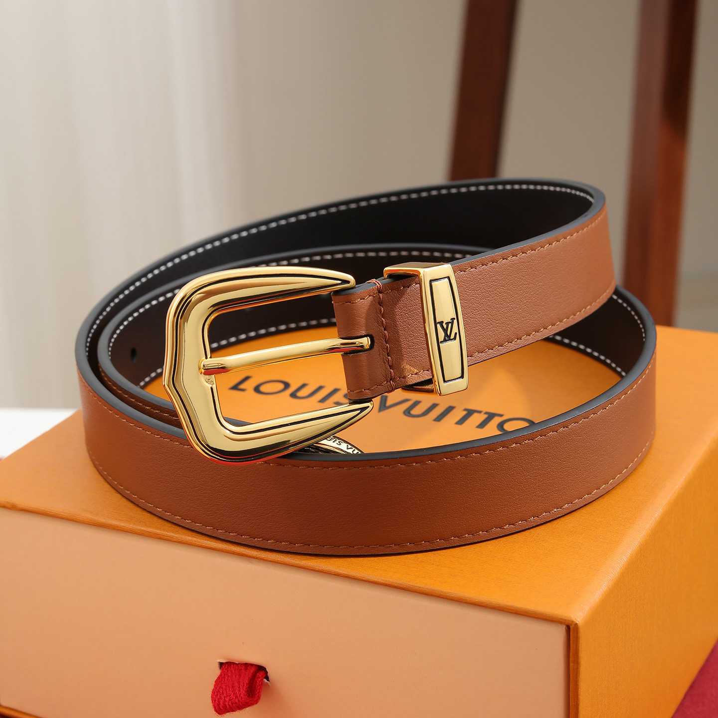 Louis Vuitton LV Dust 25mm Belt - DesignerGu