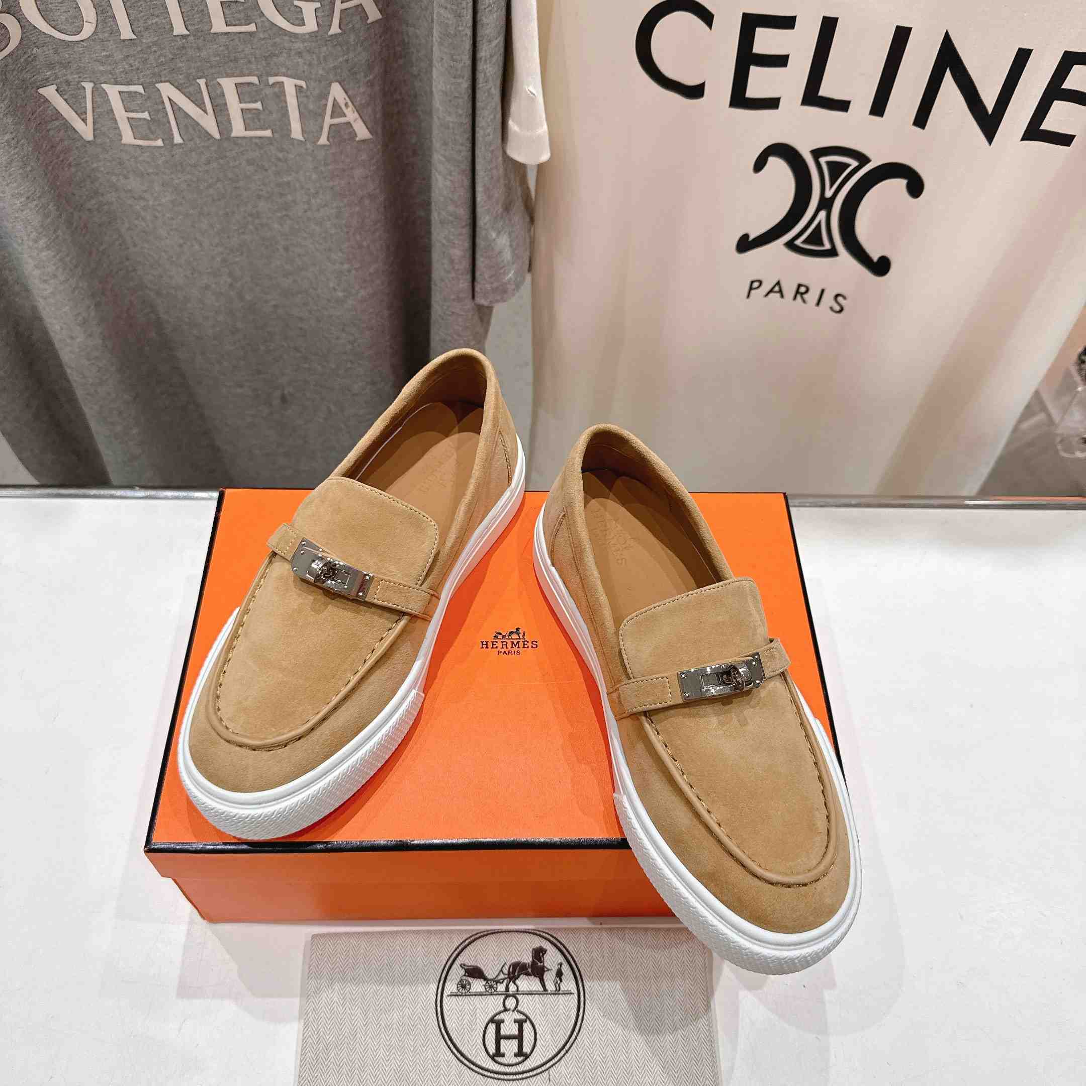 Hermes Game Slip-On Sneaker - DesignerGu