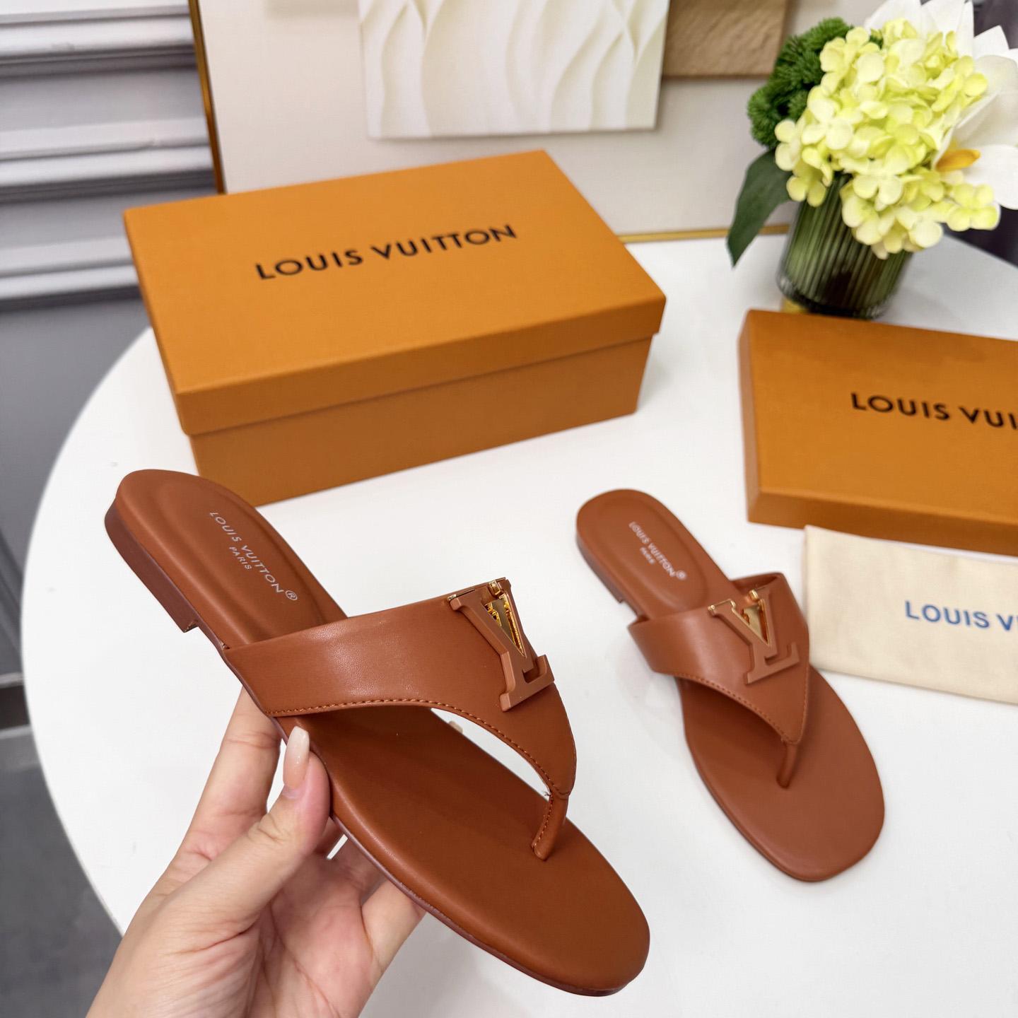 Louis Vuitton LV Mare Flat Thong - DesignerGu