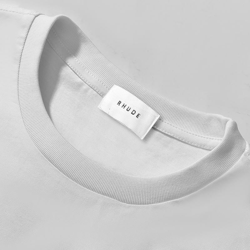 Rhude Playing Card Tee  'White' - DesignerGu