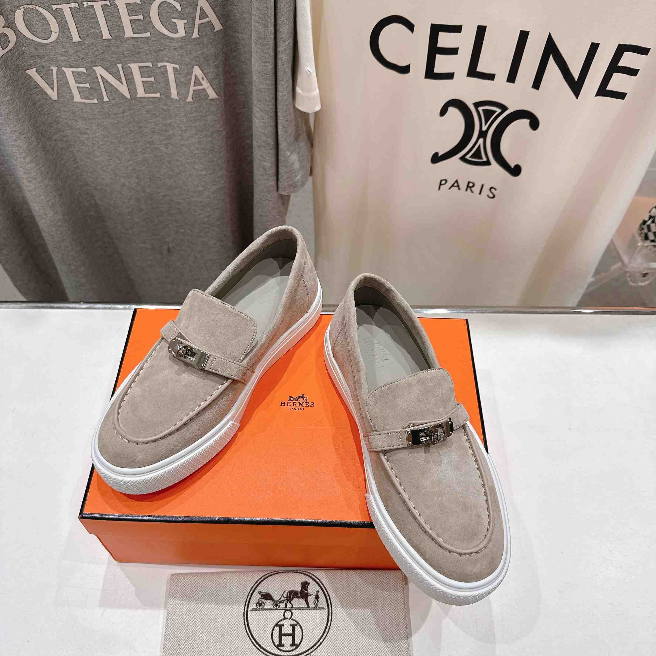 Hermes Game Slip-On Sneaker - DesignerGu
