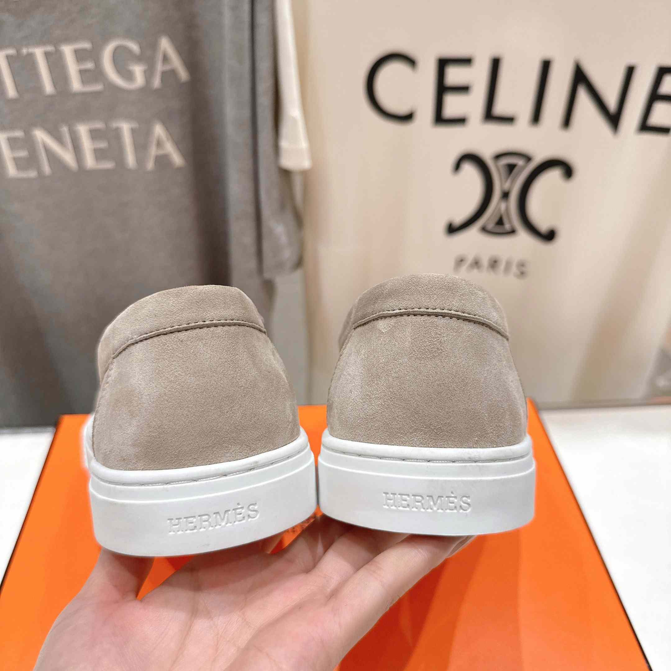 Hermes Game Slip-On Sneaker - DesignerGu