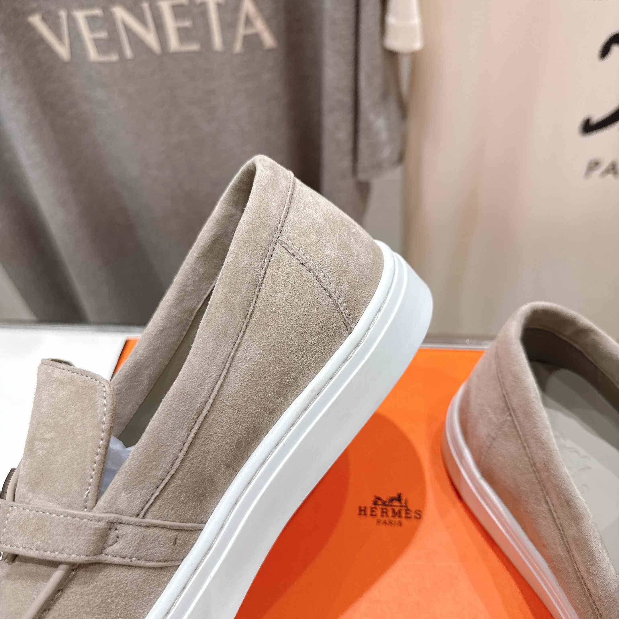 Hermes Game Slip-On Sneaker - DesignerGu