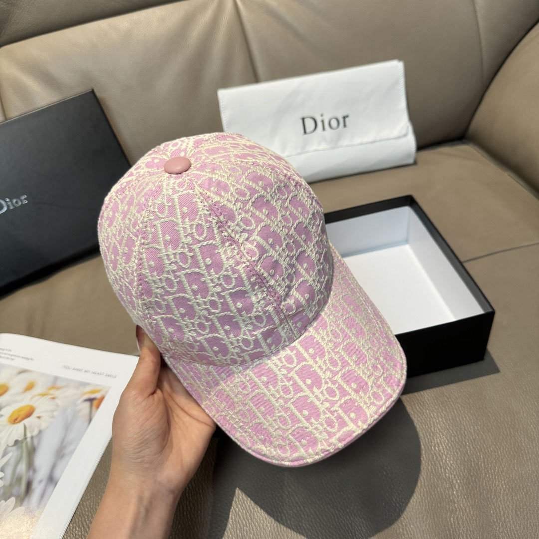 Dior Oblique D-Player Cap - DesignerGu