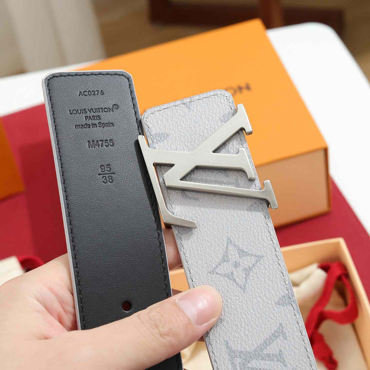 Louis Vuitton LV Initiales Monogram 40mm Reversible Belt - DesignerGu