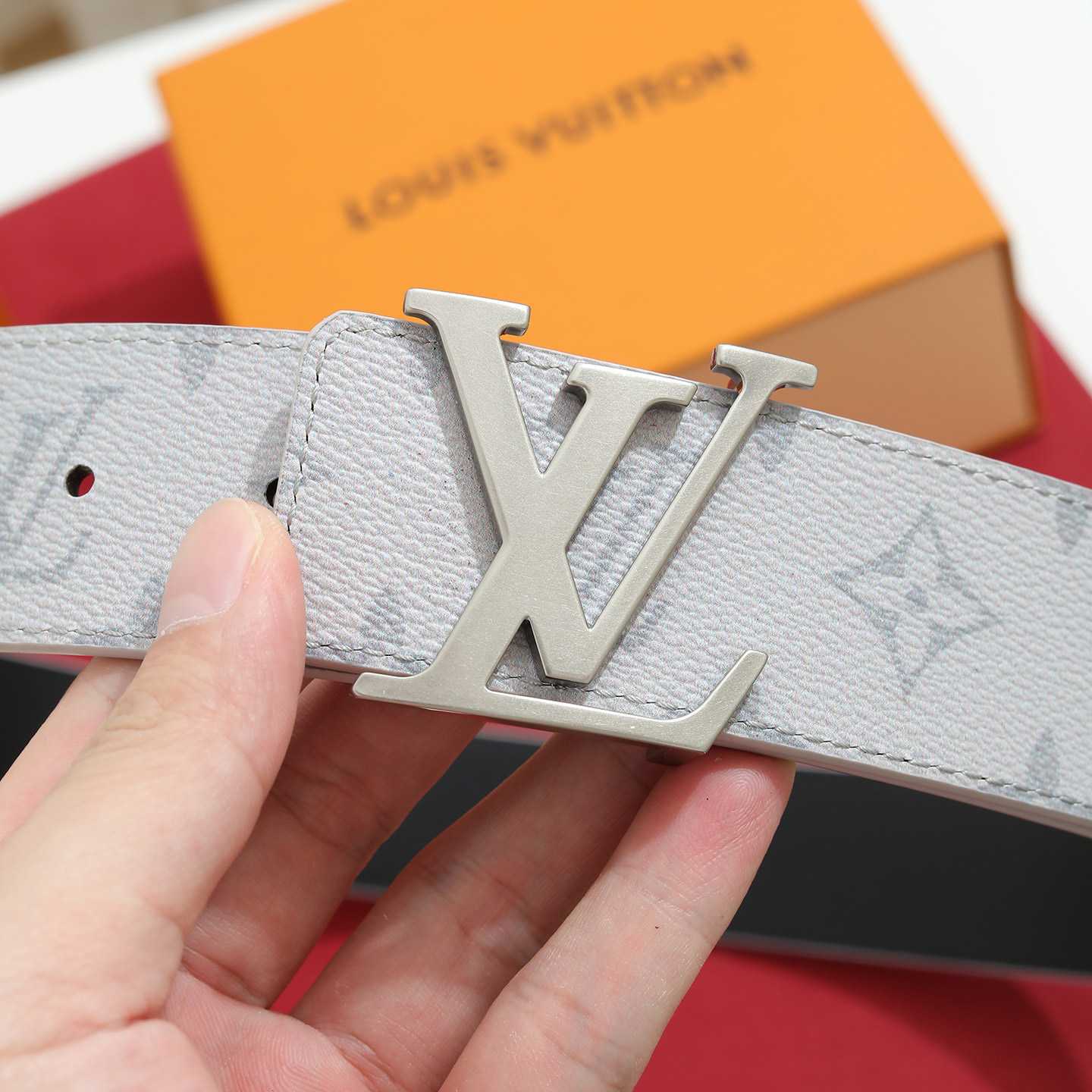 Louis Vuitton LV Initiales Monogram 40mm Reversible Belt - DesignerGu