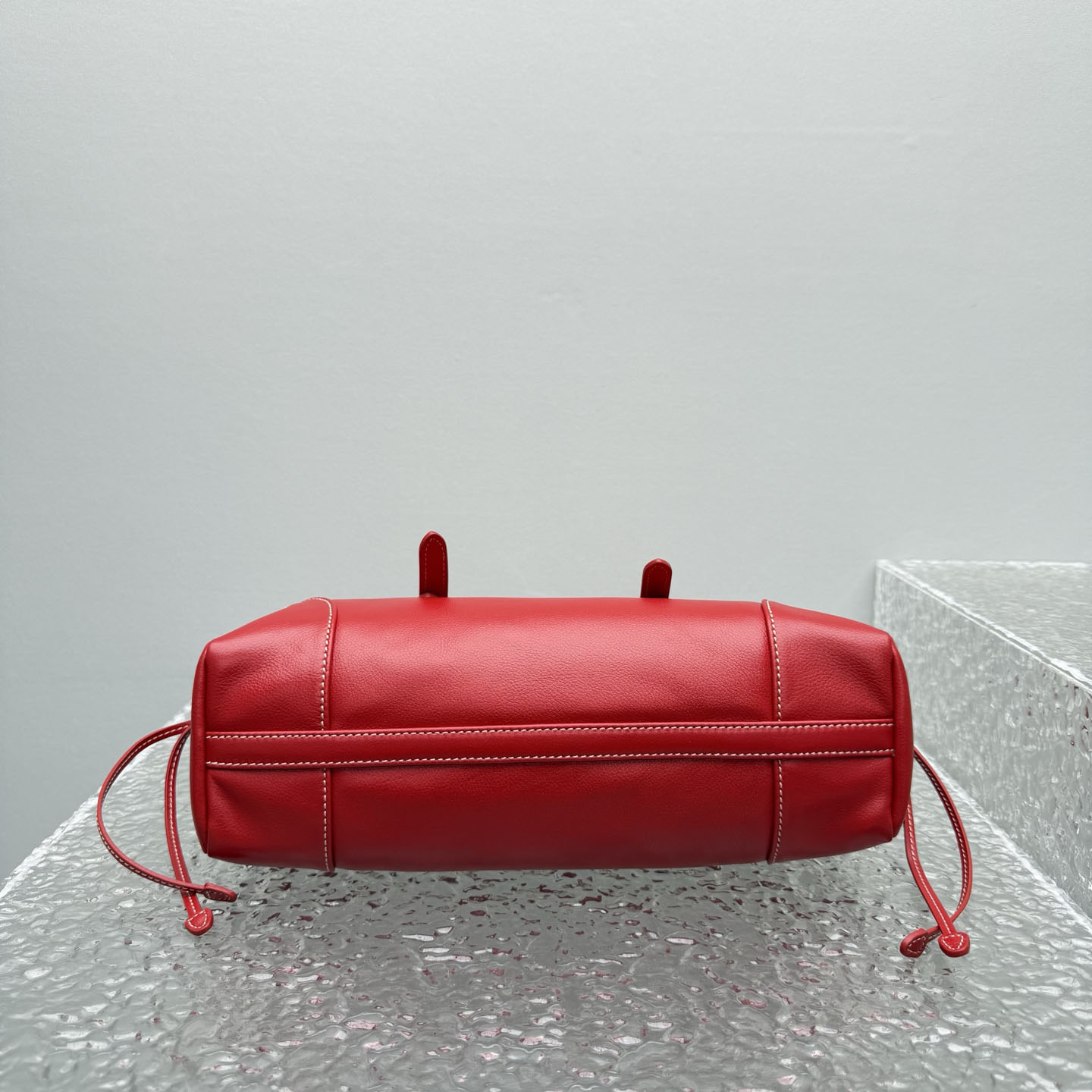 Prada Bonnie Medium Antiqued Leather Tote Bag - DesignerGu