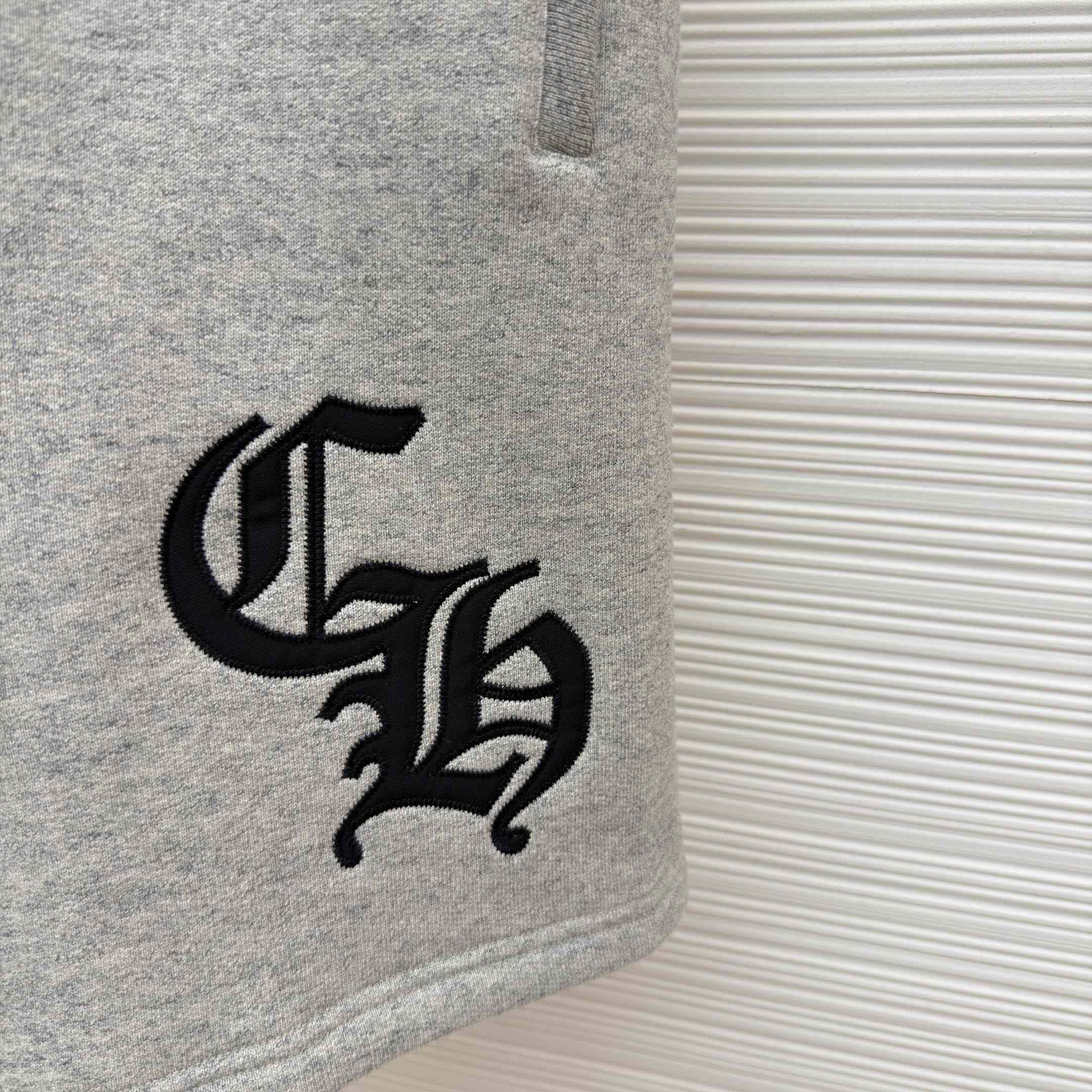 Chrome Hearts 711 Nylon CH Sweatshorts 'Grey' - DesignerGu