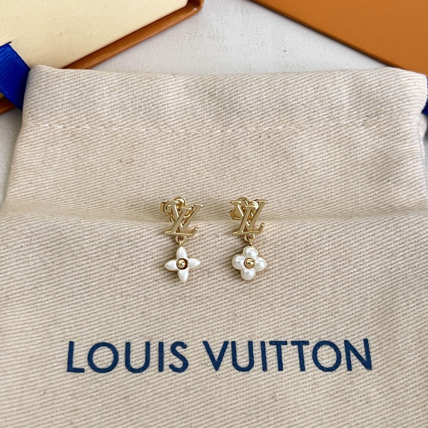 Louis Vuitton LV Floragram Earrings M01025 - DesignerGu