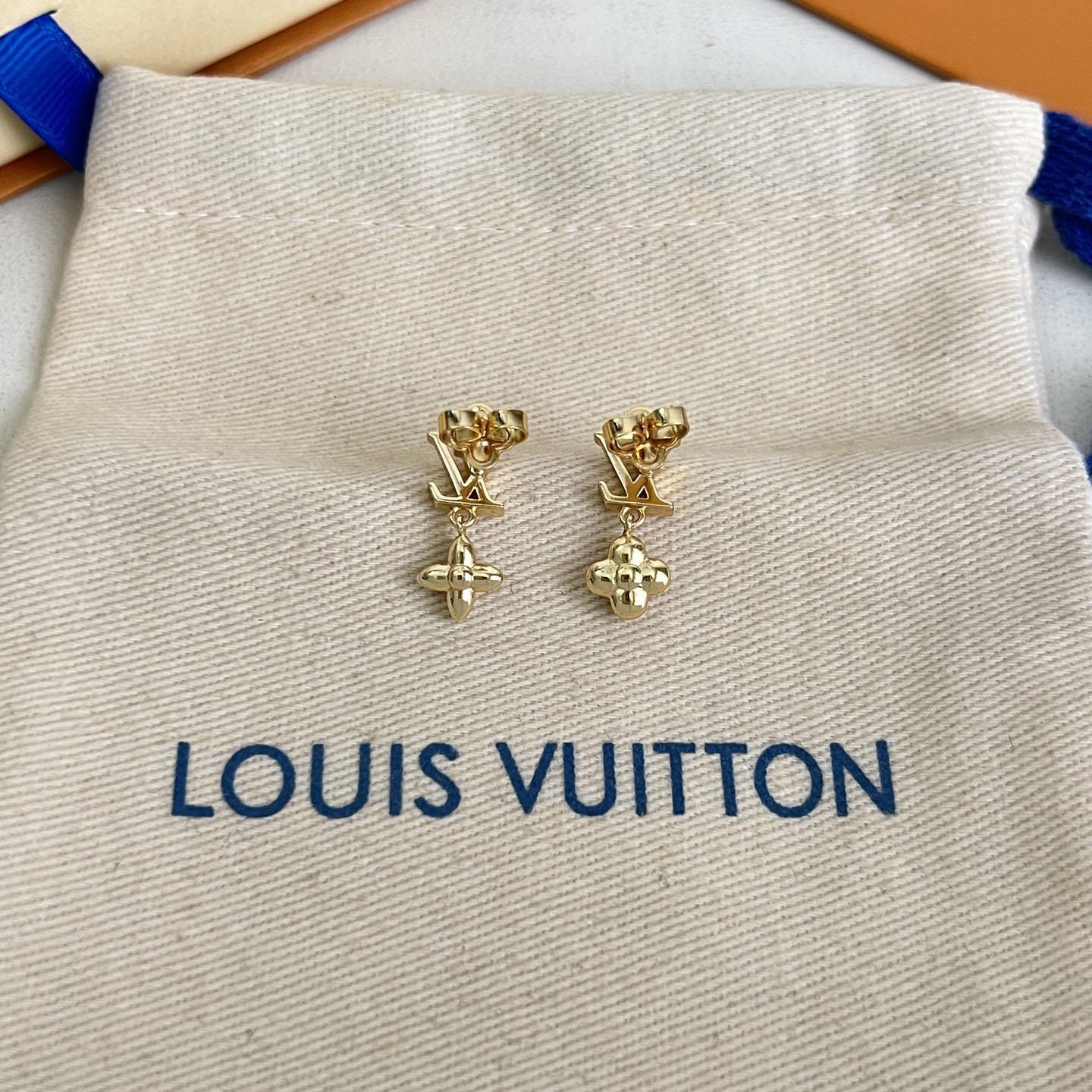 Louis Vuitton LV Floragram Earrings M01025 - DesignerGu
