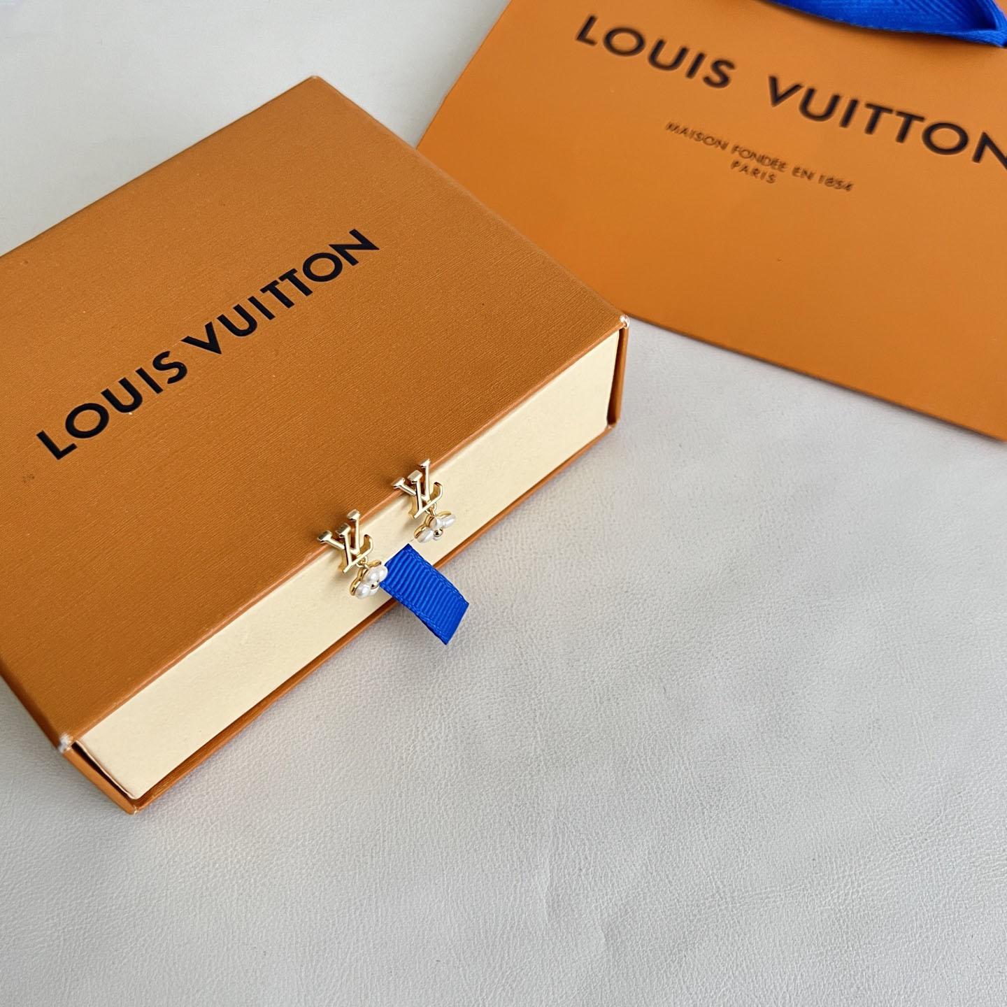 Louis Vuitton LV Floragram Earrings M01025 - DesignerGu
