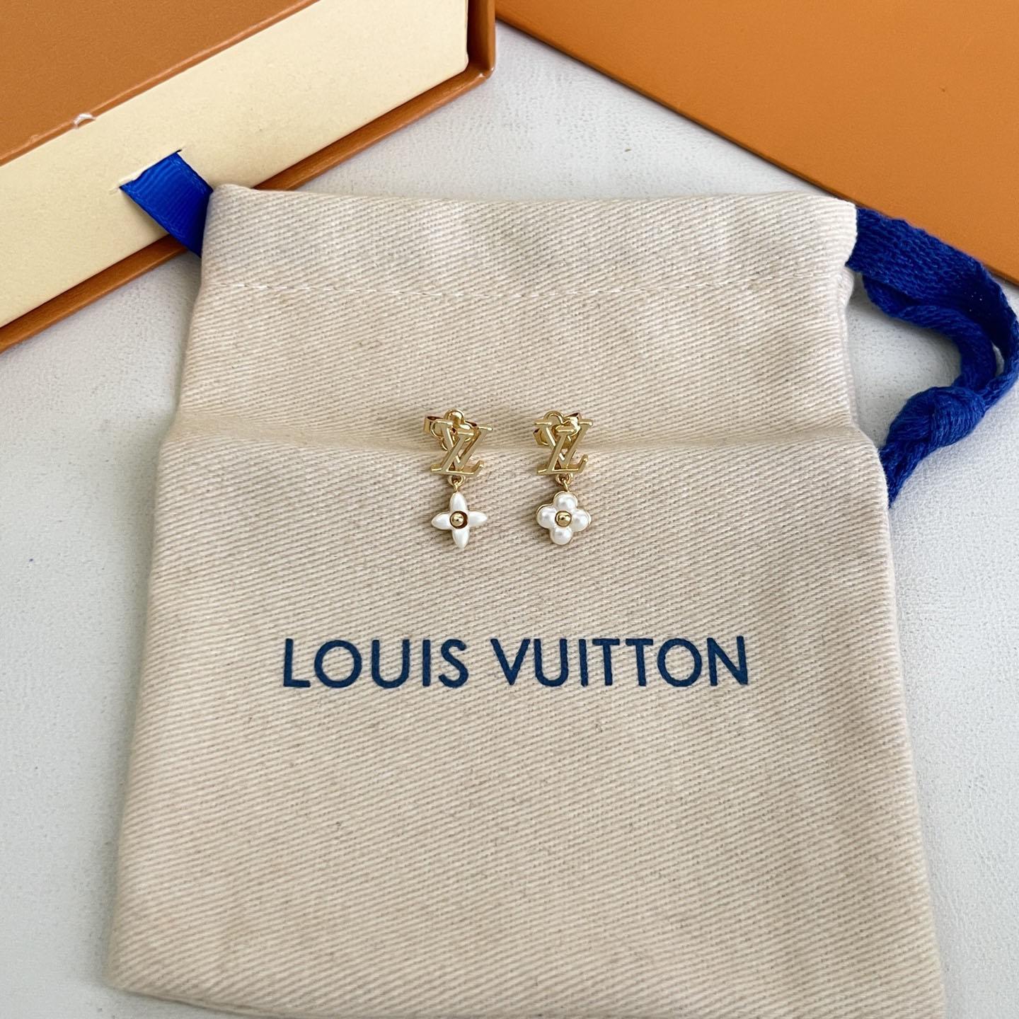 Louis Vuitton LV Floragram Earrings M01025 - DesignerGu