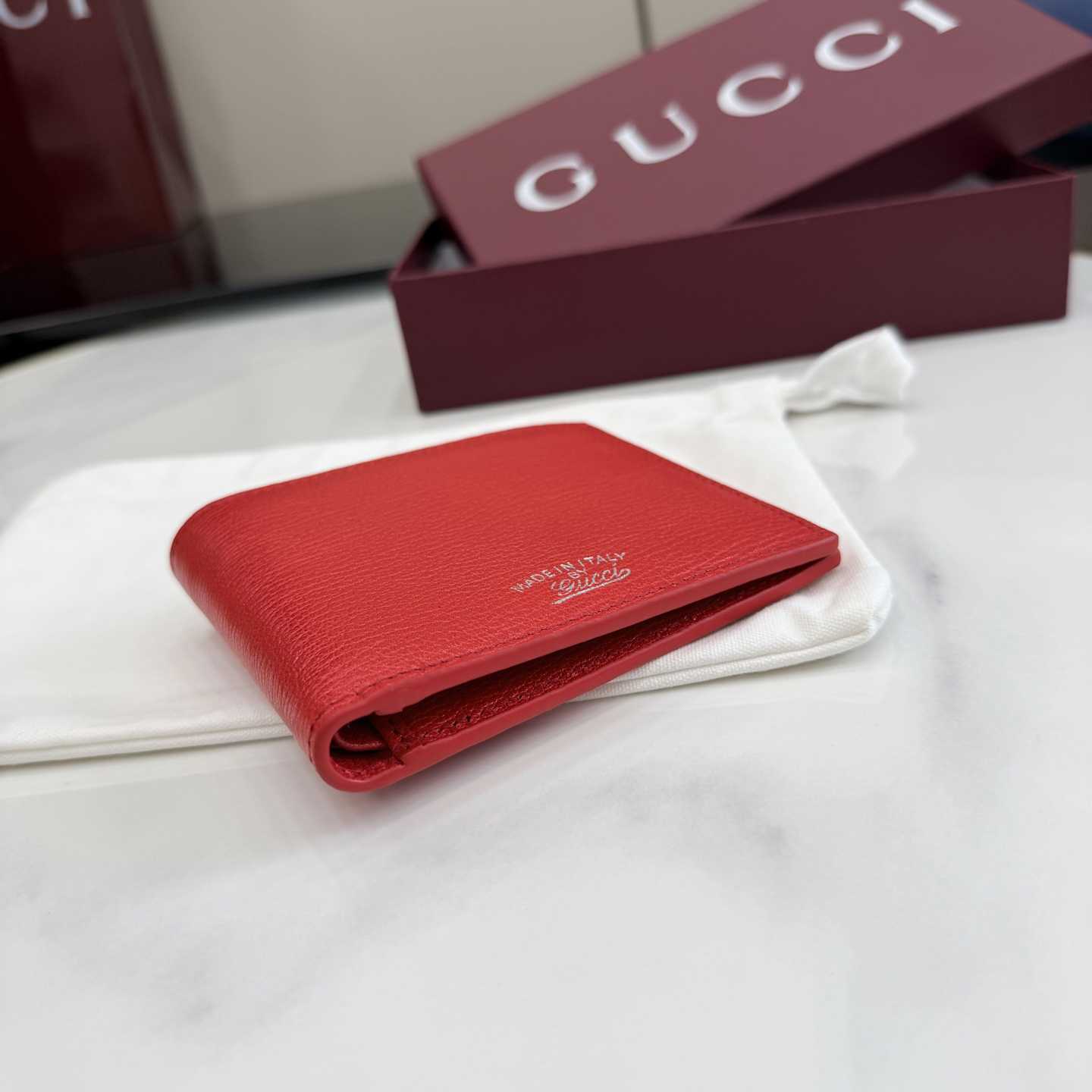Gucci Lira Bi-Fold Wallet 867314 - DesignerGu