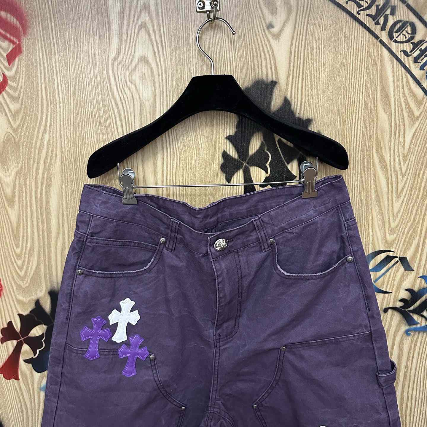 Chrome Hearts Denim Shorts - DesignerGu