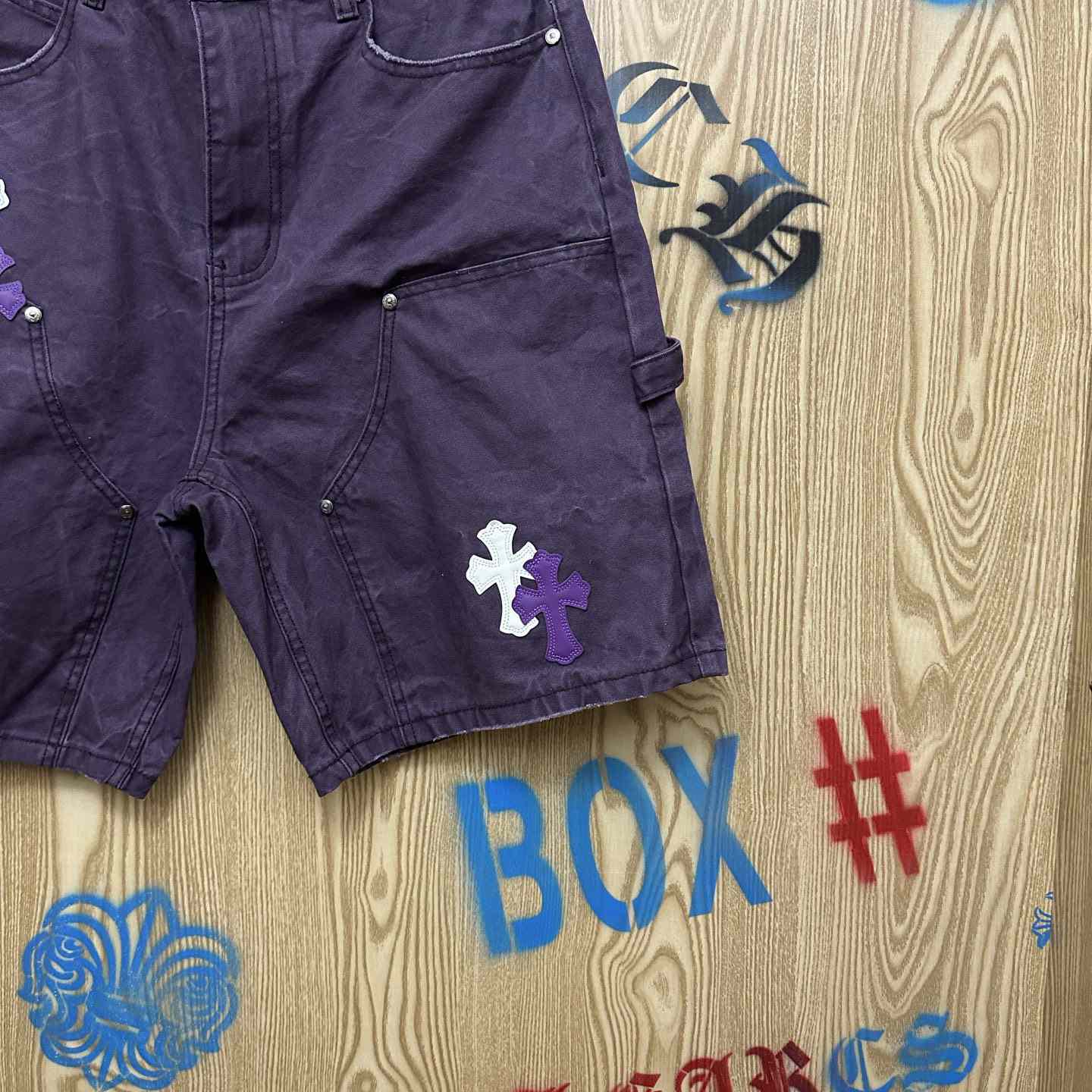 Chrome Hearts Denim Shorts - DesignerGu