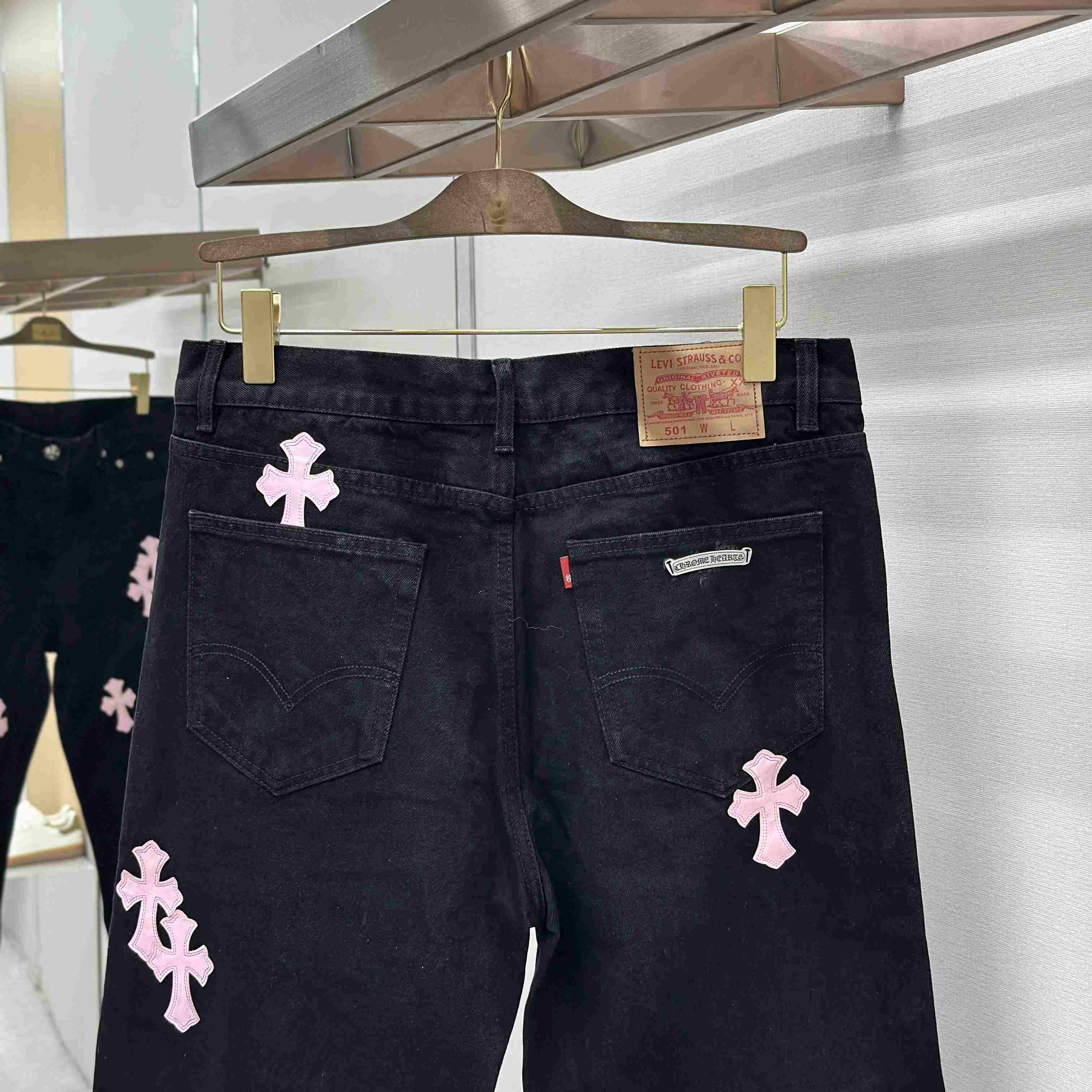 Chrome Hearts Jeans - DesignerGu
