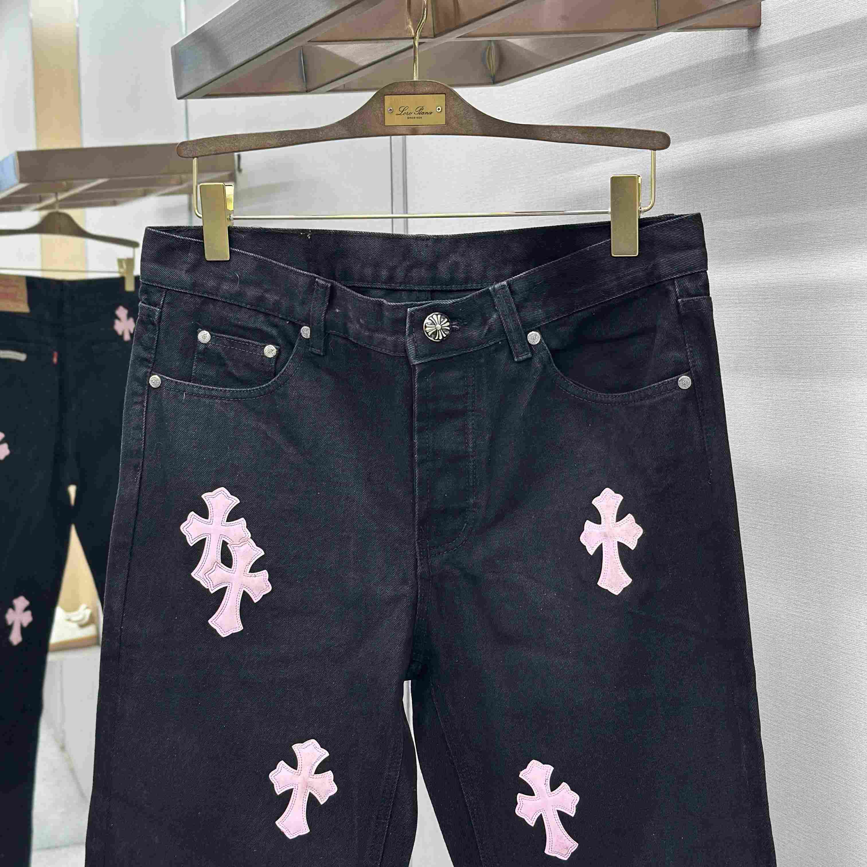 Chrome Hearts Jeans - DesignerGu